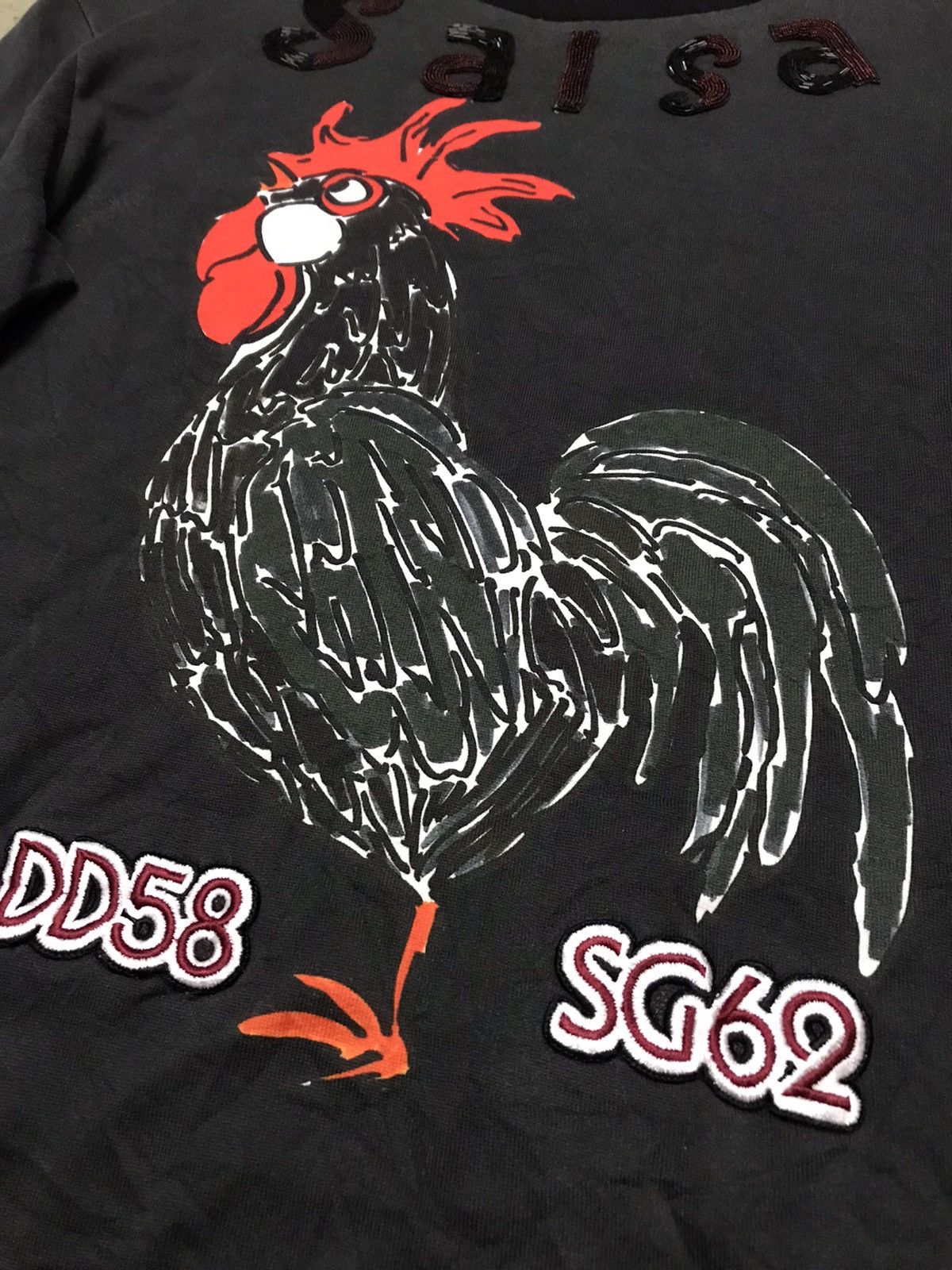 Dolce & Gabbana Dolce & Gabbana Rooster Full Print Sweatshirt Medium Size US L / EU 52-54 / 3 - 4 Thumbnail
