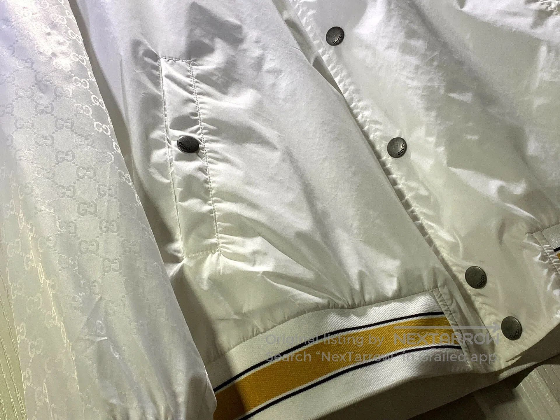 Gucci Gucci Men's Baseball Collar Jacket. Size US L / EU 52-54 / 3 - 4 Thumbnail