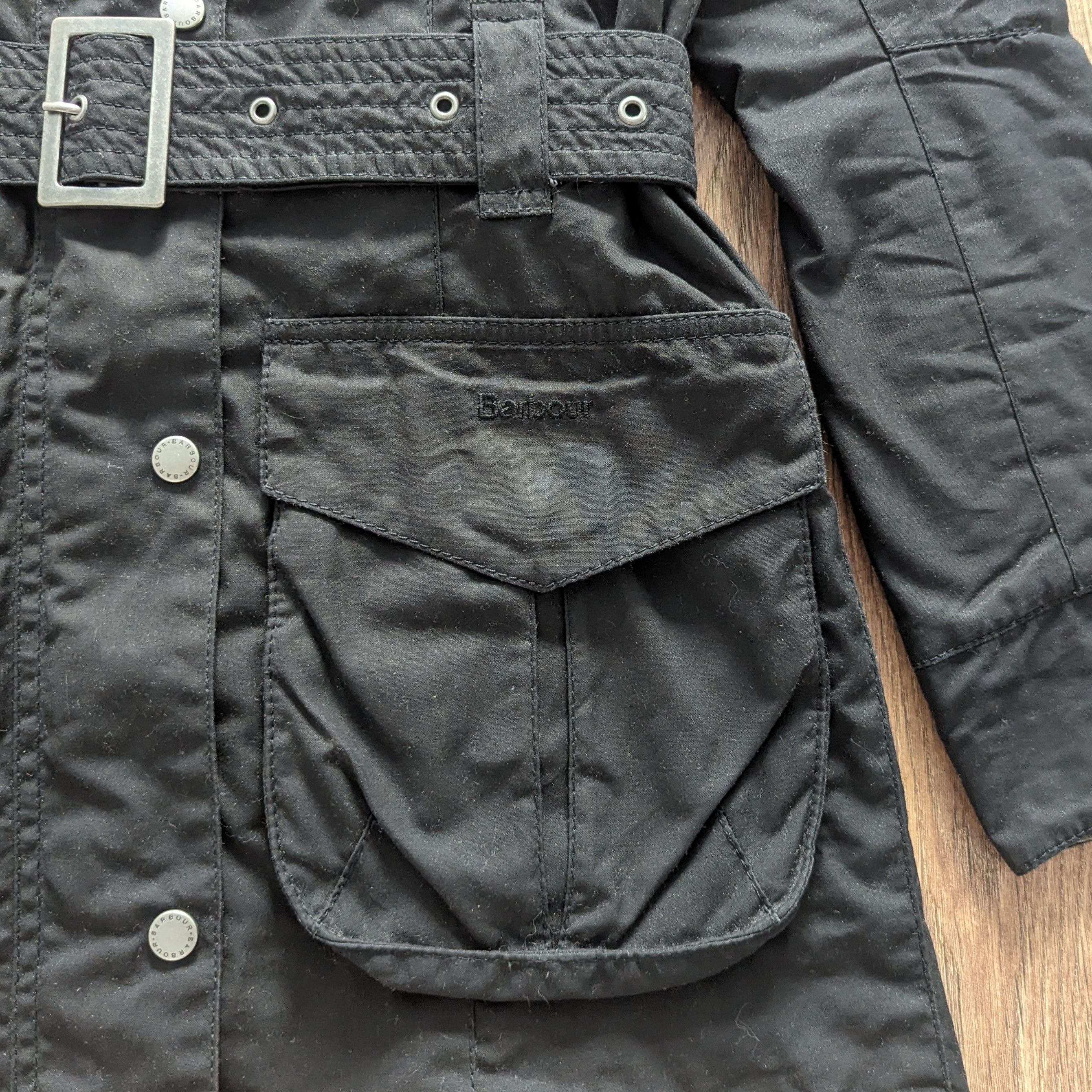 Barbour Barbour Rebel Wax Women's Jacket Waxed Cotton England Style Size US S / EU 44-46 / 1 - 10 Thumbnail