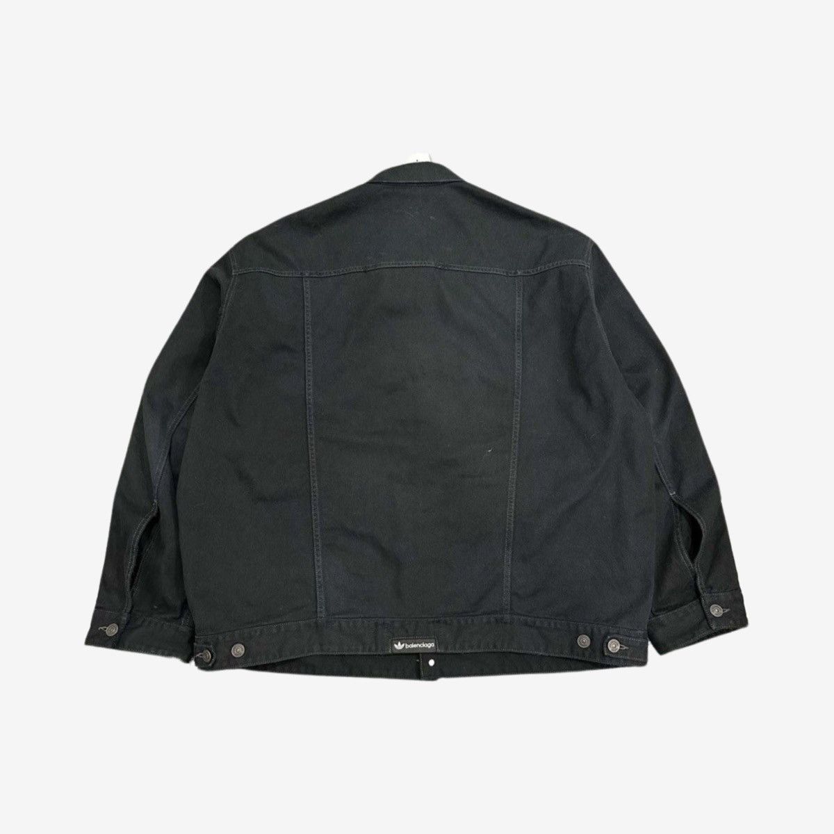 Balenciaga Balenciaga x Adidas Oversized Denim Jacket Sz.3 Size US L / EU 52-54 / 3 - 3 Thumbnail