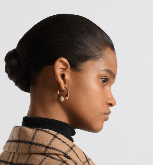 Dior o1w1db10126 E3197W Size : OS / Earrings in Gold/Silver Size ONE SIZE - 5 Thumbnail