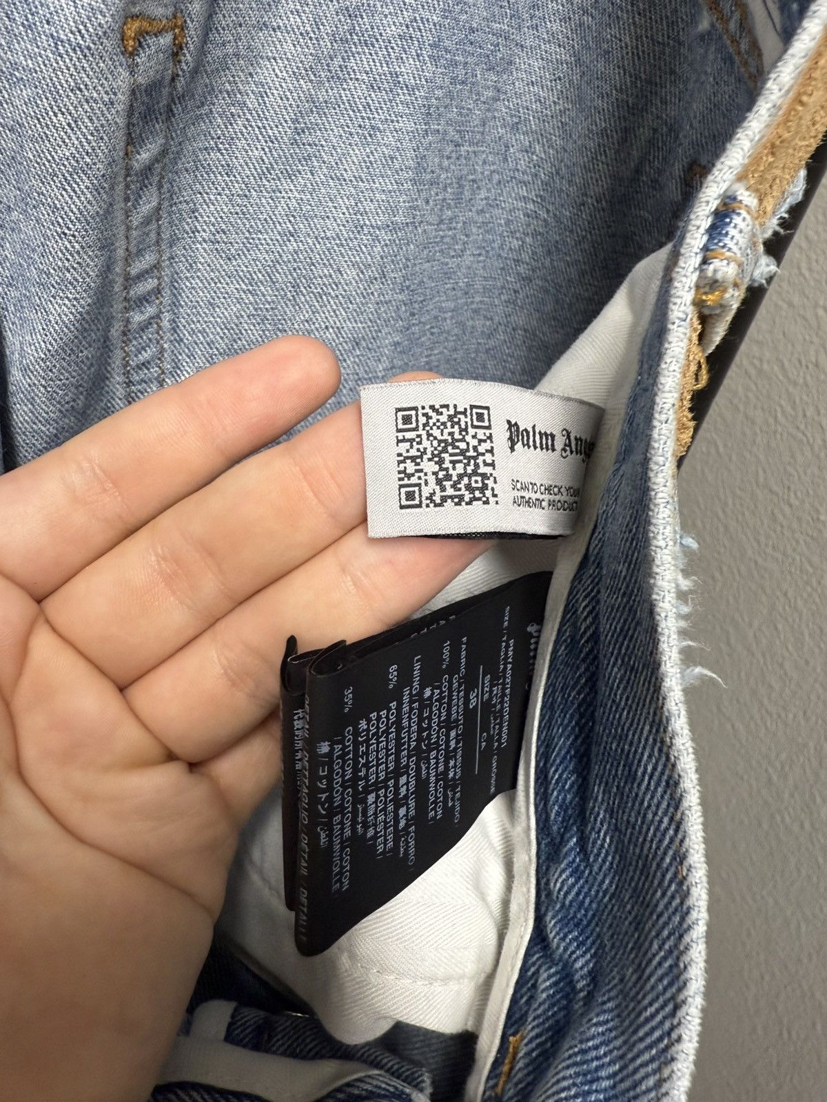 Palm Angels Palm angels “Malibu” distressed denim Size US 36 / EU 52 - 7 Thumbnail