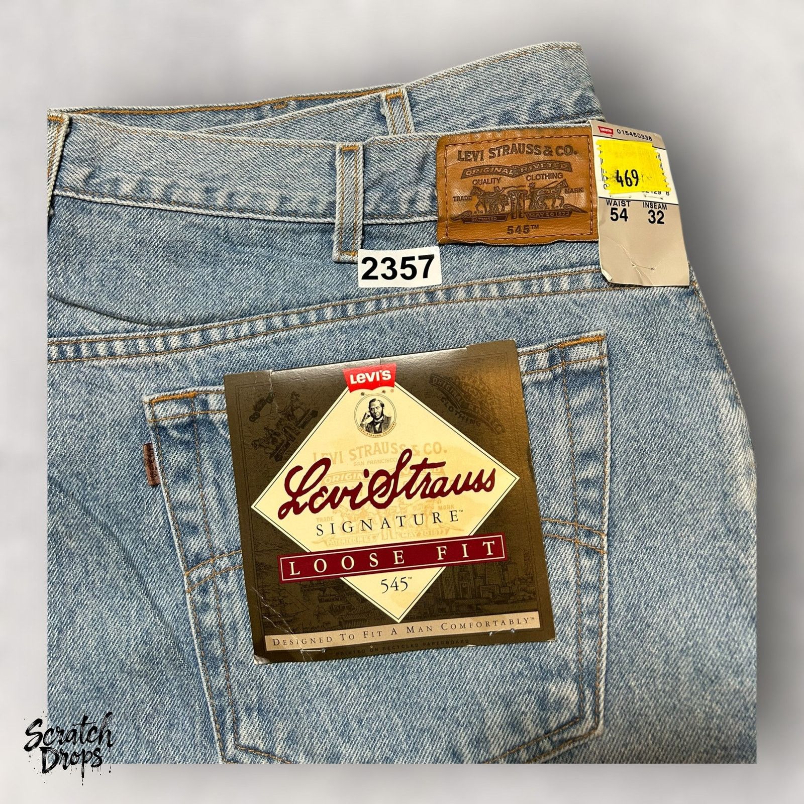 Levi's Levi's Men's 560 Loose Fit Tapered Leg Jeans W54 L32 Classic Size US 38 / EU 54 - 7 Thumbnail