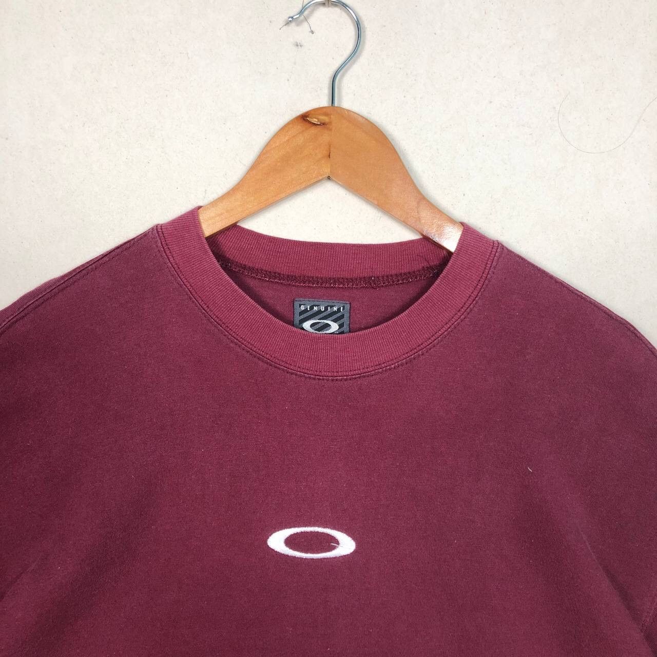 Oakley Vintage 1990s Oakley Centre Tee Size US M / EU 48-50 / 2 - 5 Thumbnail