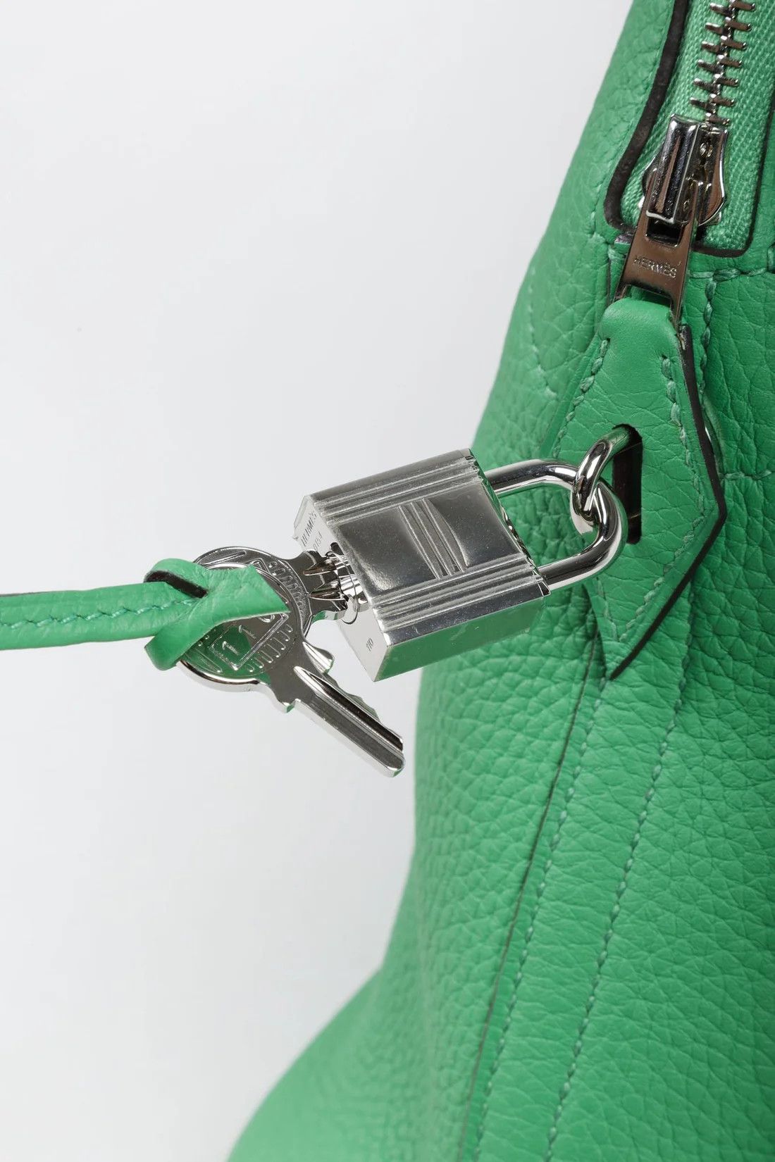 Hermes Hermès Bolide 35 Bambou Green Satchel Size ONE SIZE - 9 Thumbnail