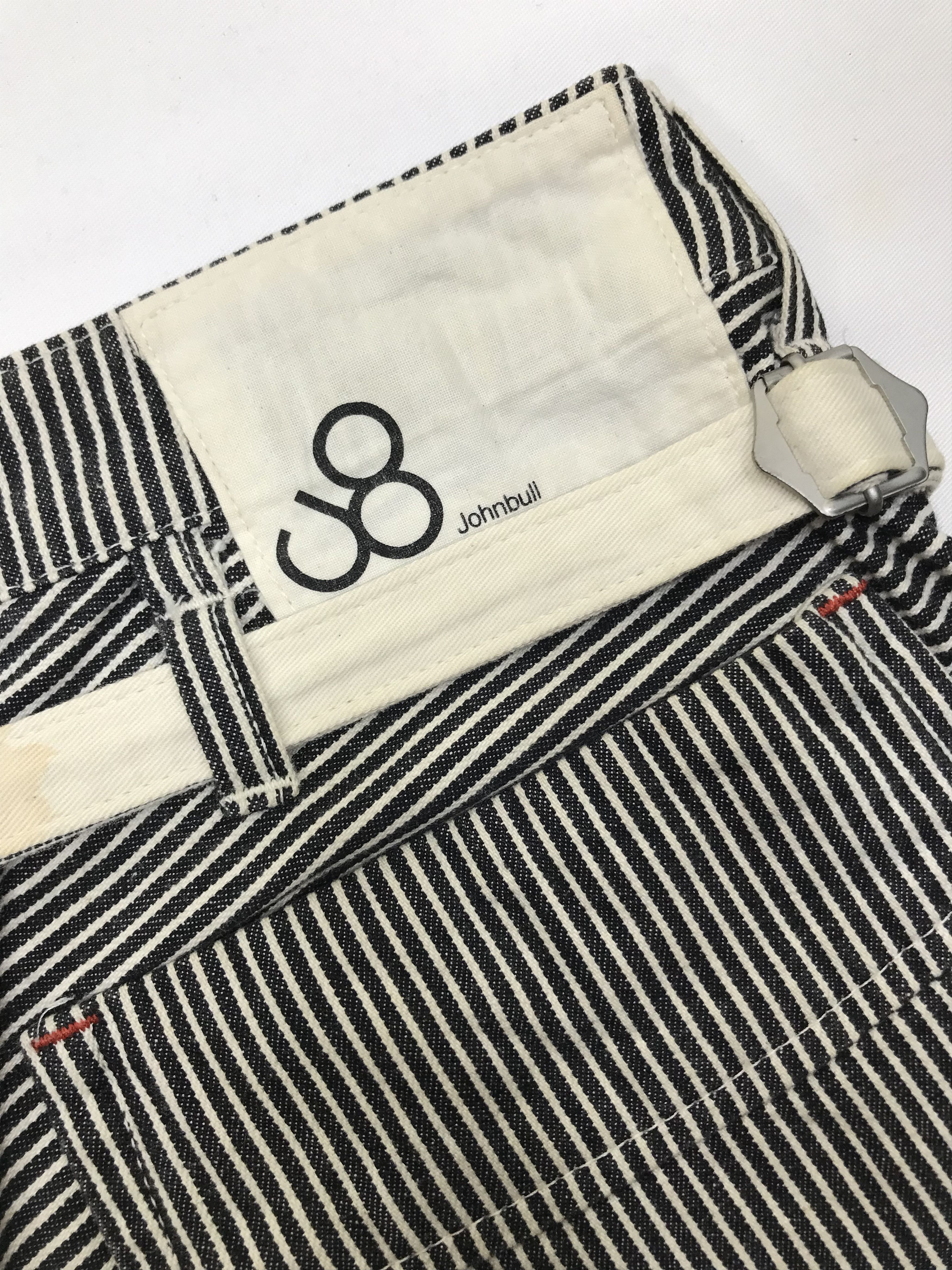 Johnbull Vintage John Bull Hickory Striped Jeans Size 29" - 11 Thumbnail