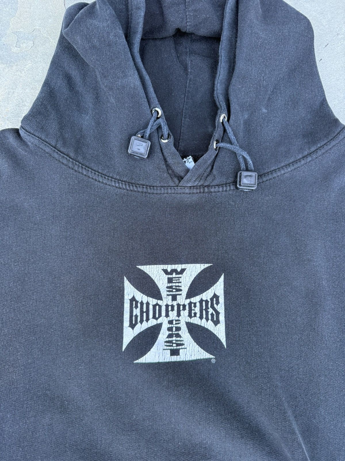 West Coast Choppers Vintage West Coast Choppers Hoodie Size XL Size US XL / EU 56 / 4 - 4 Thumbnail