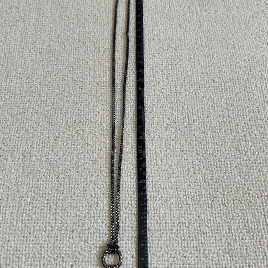 Bottega Veneta Bottega Veneta Multi Pandent Silver Necklace-2508 Size ONE SIZE - 5 Thumbnail