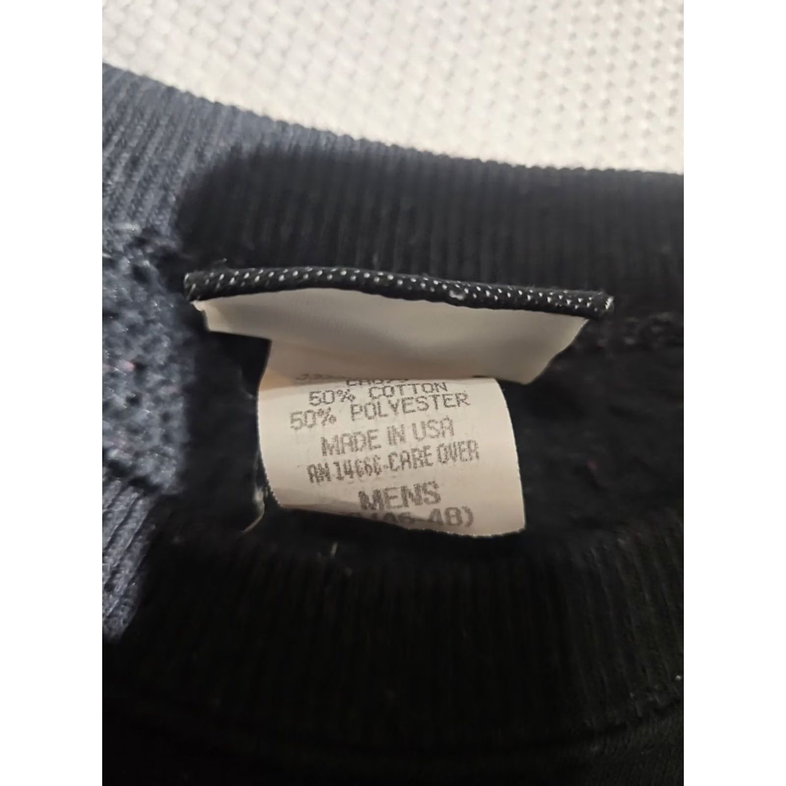 Lee Vintage Sturdy Sweats by Lee Sweatshirt Mens XL Black Wolf Mountain USA 90s Size US XL / EU 56 / 4 - 7 Thumbnail