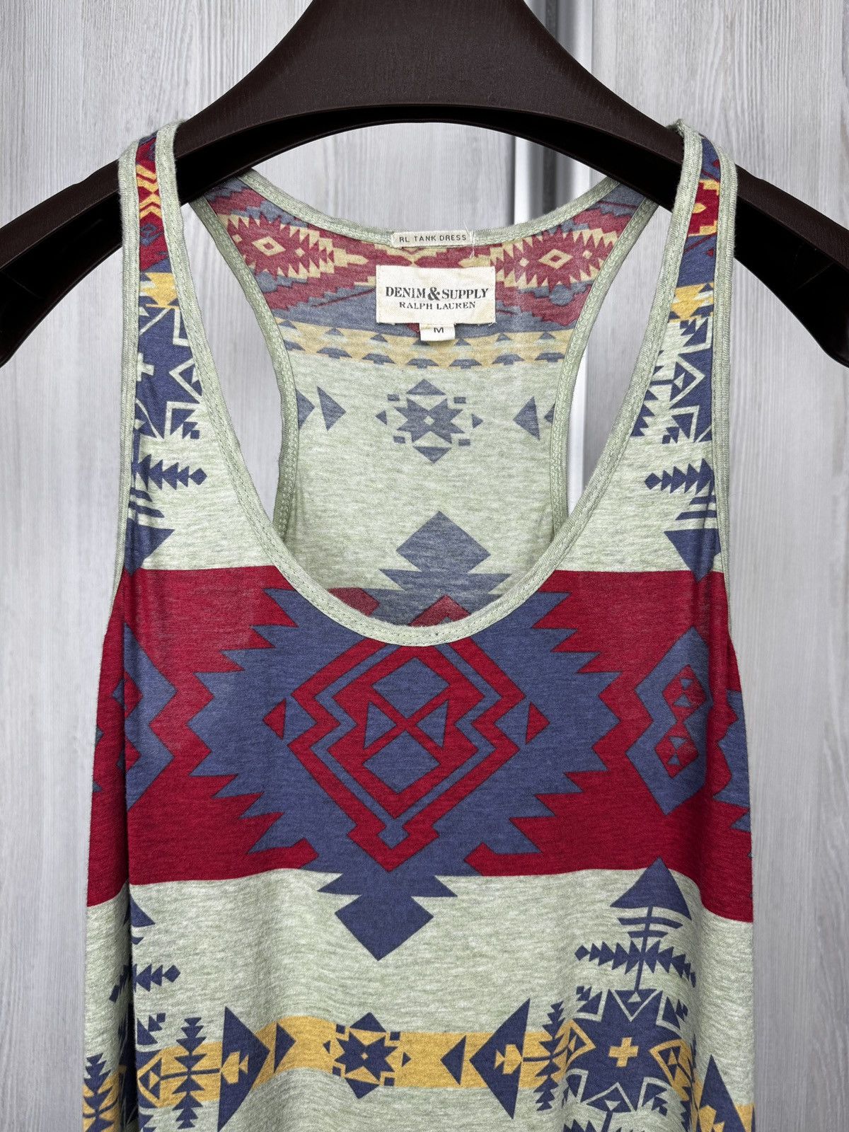 Denim & Supply Ralph Lauren Denim & Supply Ralph Lauren aztec pattern tank maxi dress Size M / US 6-8 / IT 42-44 - 3 Thumbnail