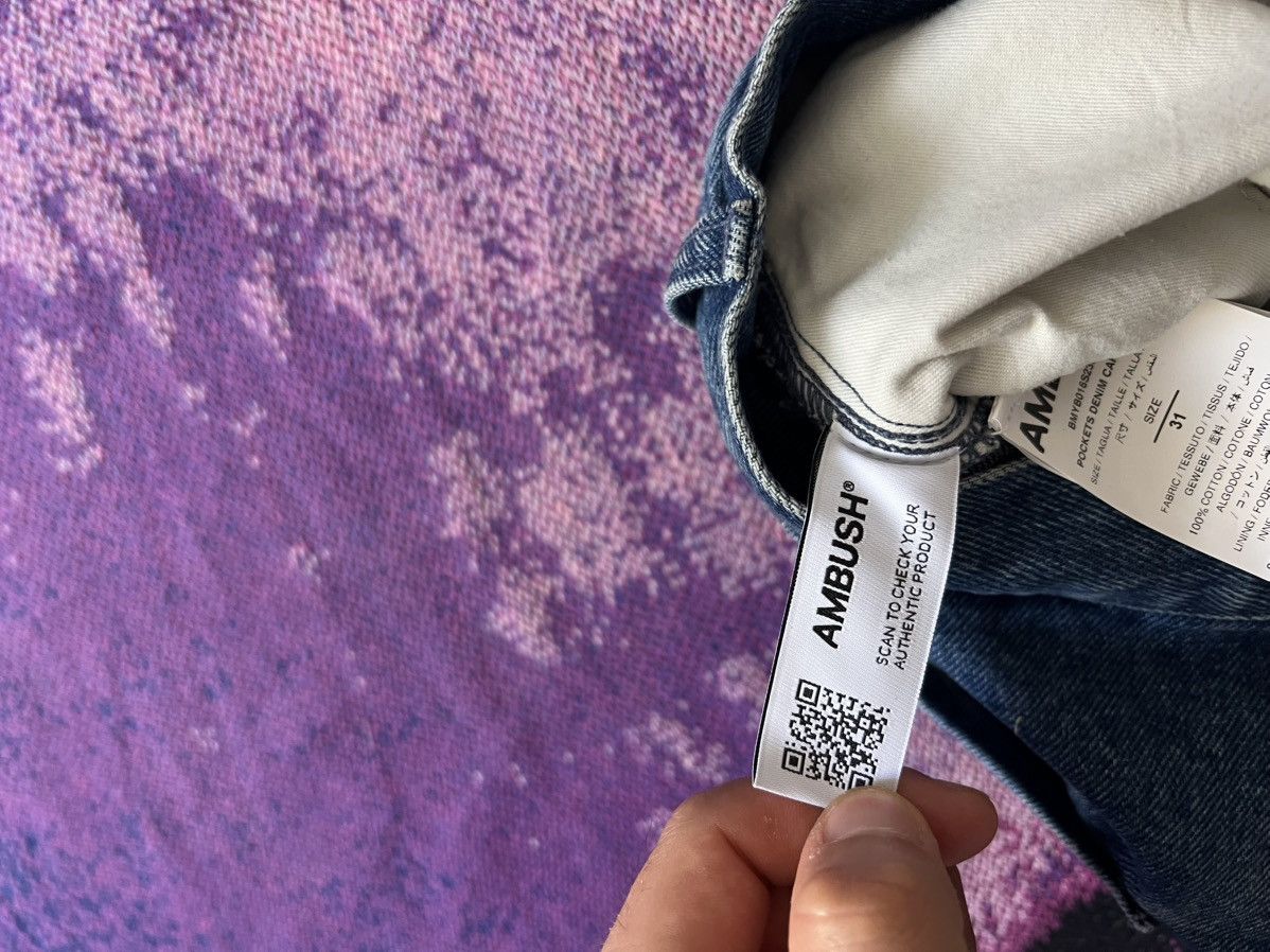 Ambush Design Ambush Denim Cargo Pants Size US 31 - 7 Thumbnail