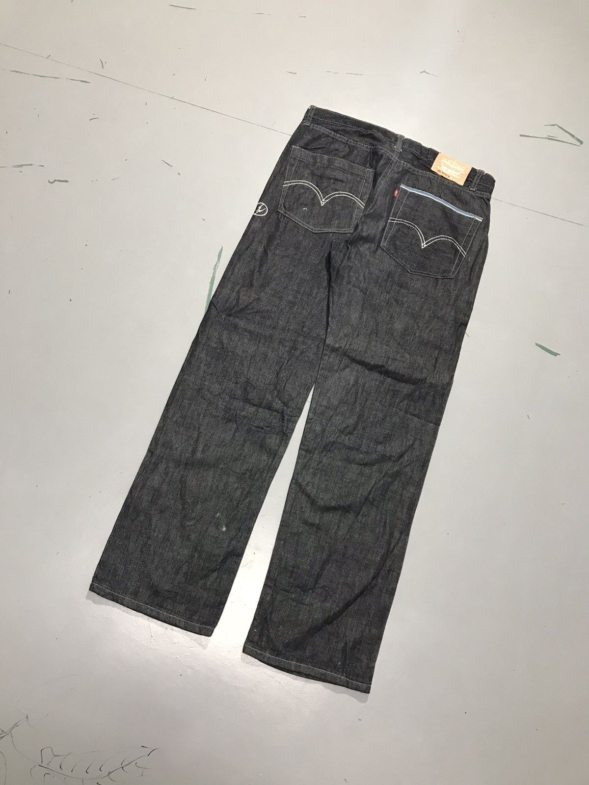 Levi's Vintage Levi’s 505 disco salvage denim Size US 34 / EU 50 - 8 Thumbnail