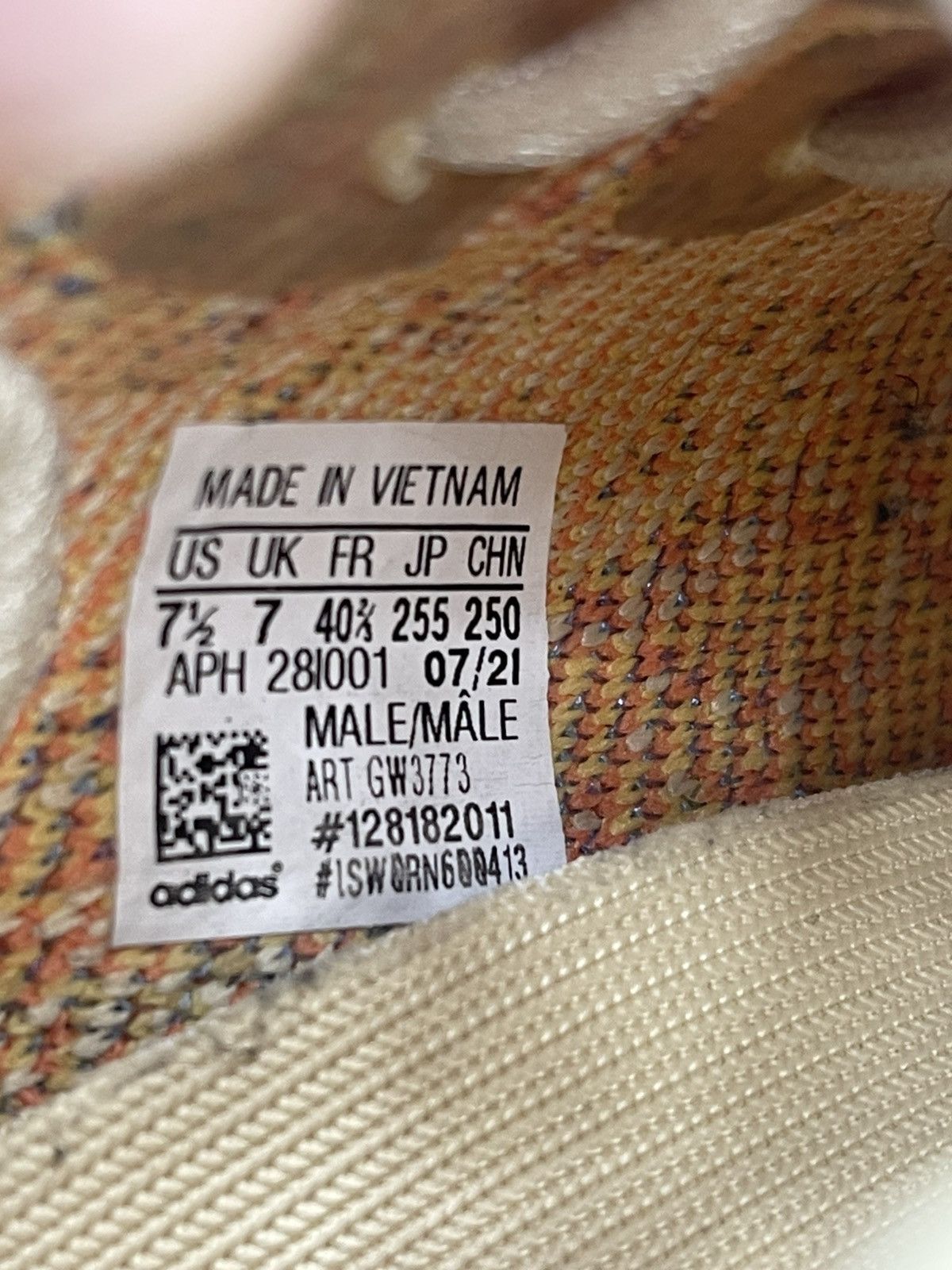Adidas Size 7.5 - Adidas Yeezy 350 MX Oat Size US 7.5 / EU 40-41 - 10 Thumbnail