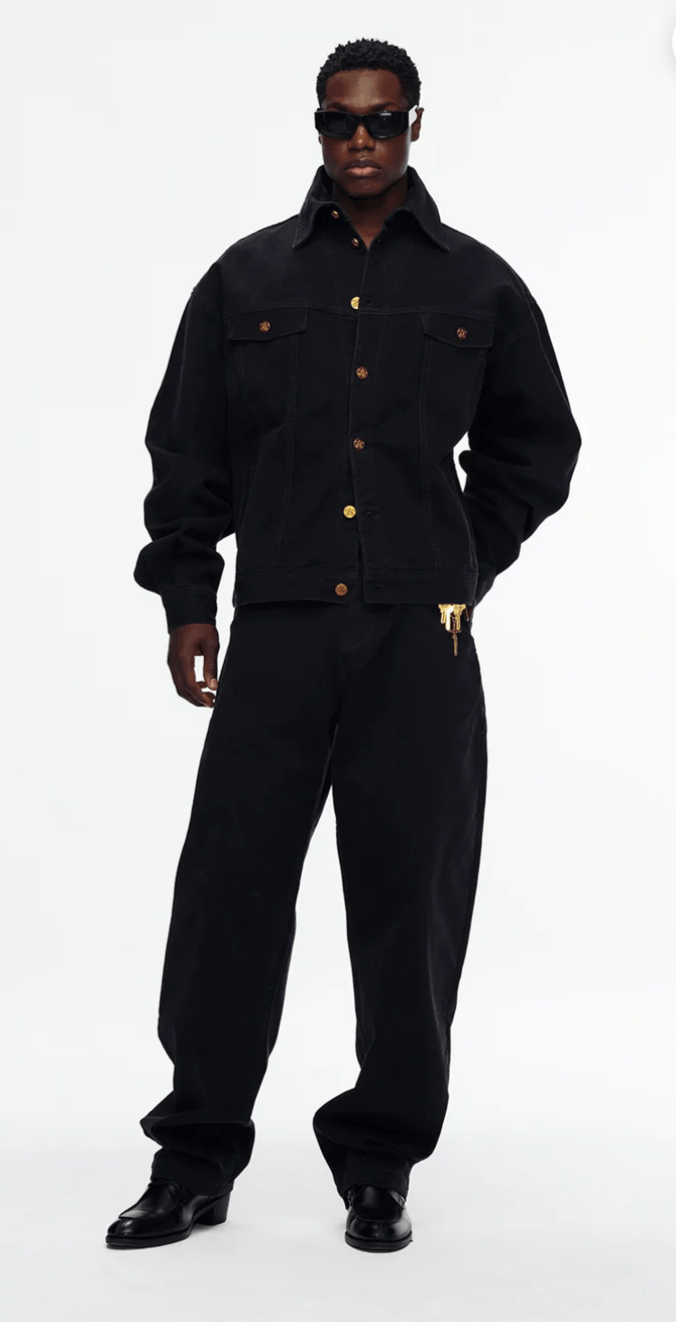 Willy Chavarria WILLY CHAVARRIA Big Chachi Trucker Jacket FITS LIKE L/XL Size US S / EU 44-46 / 1 - 1 Thumbnail