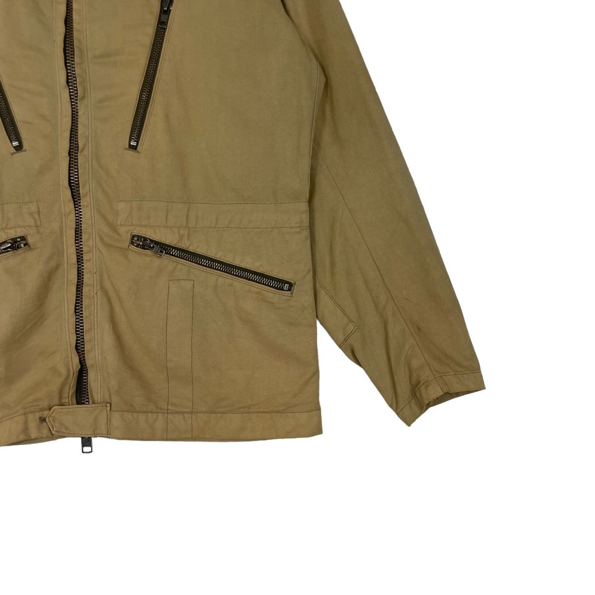 If Six Was Nine Vintage Back Number Multizipper Sun Faded Jacket Japanese Size US M / EU 48-50 / 2 - 7 Thumbnail
