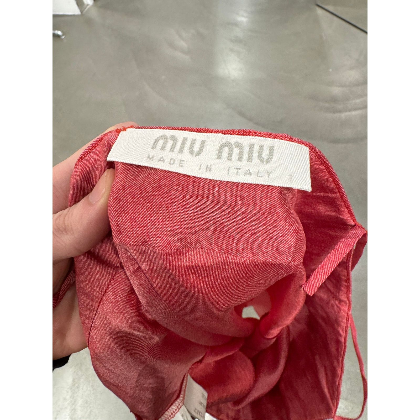 Miu Miu S/S 1998 Miu Miu silk mini dress Size M / US 6-8 / IT 42-44 - 7 Thumbnail