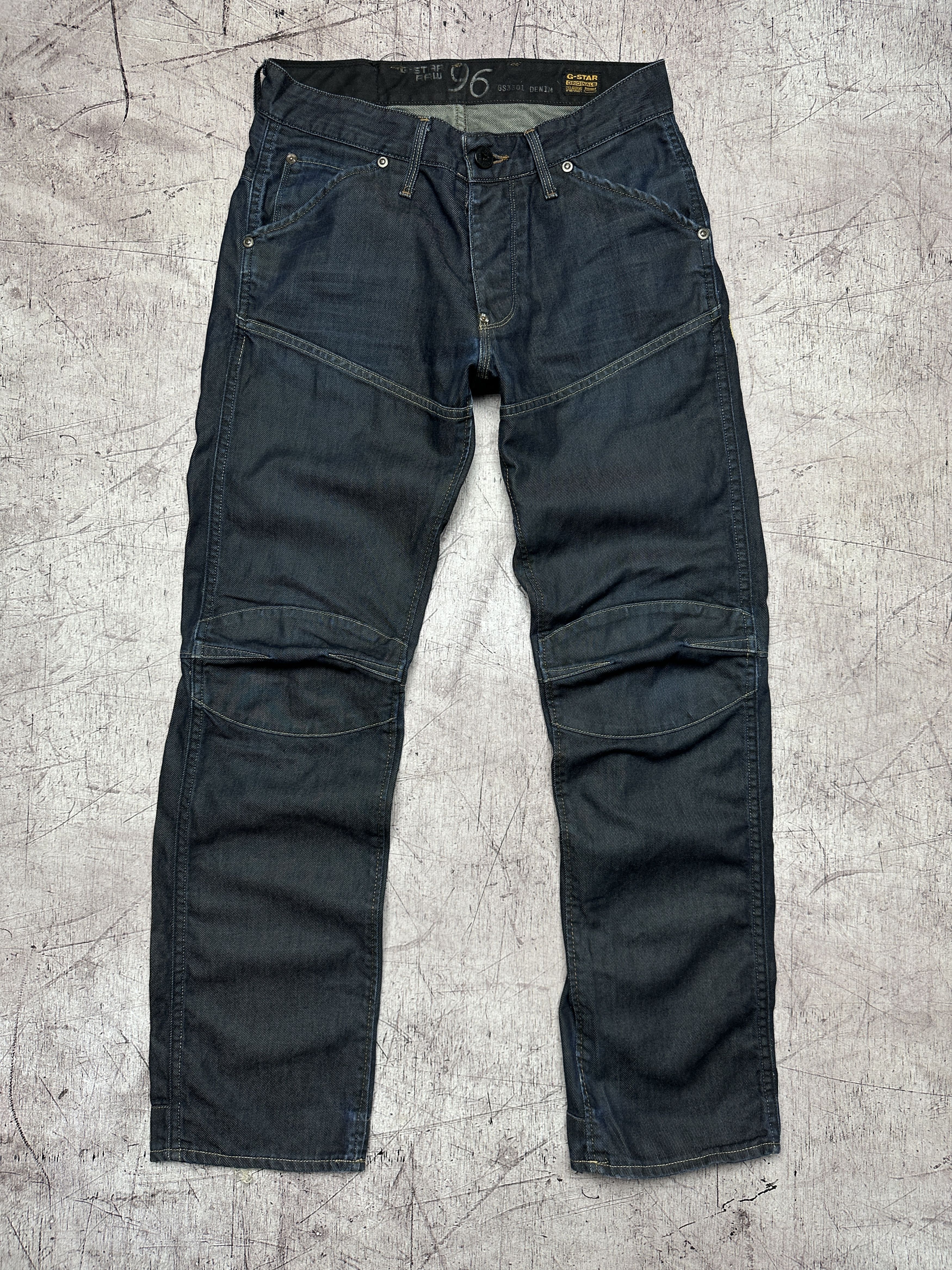 G-Star G Star Raw Mens 5620 Heritage Double Knee Jeans Denim Pants Size US 30 / EU 46 - 4 Thumbnail