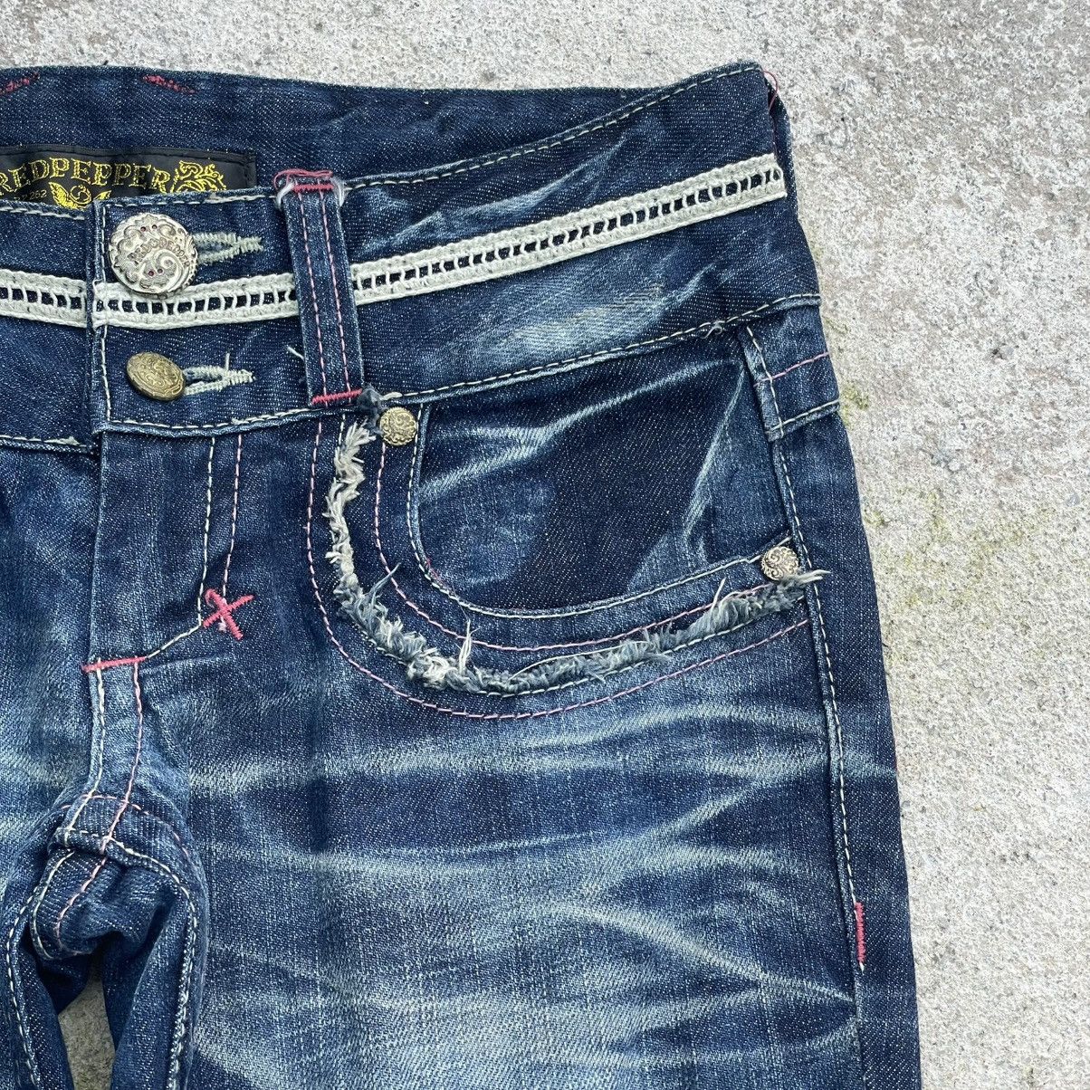Japanese Brand “REDPEPPER DENIM” FLARE JEAN BOOTCUT SEDITIONARIES PANTS Size 27" / US 4 / IT 40 - 6 Thumbnail