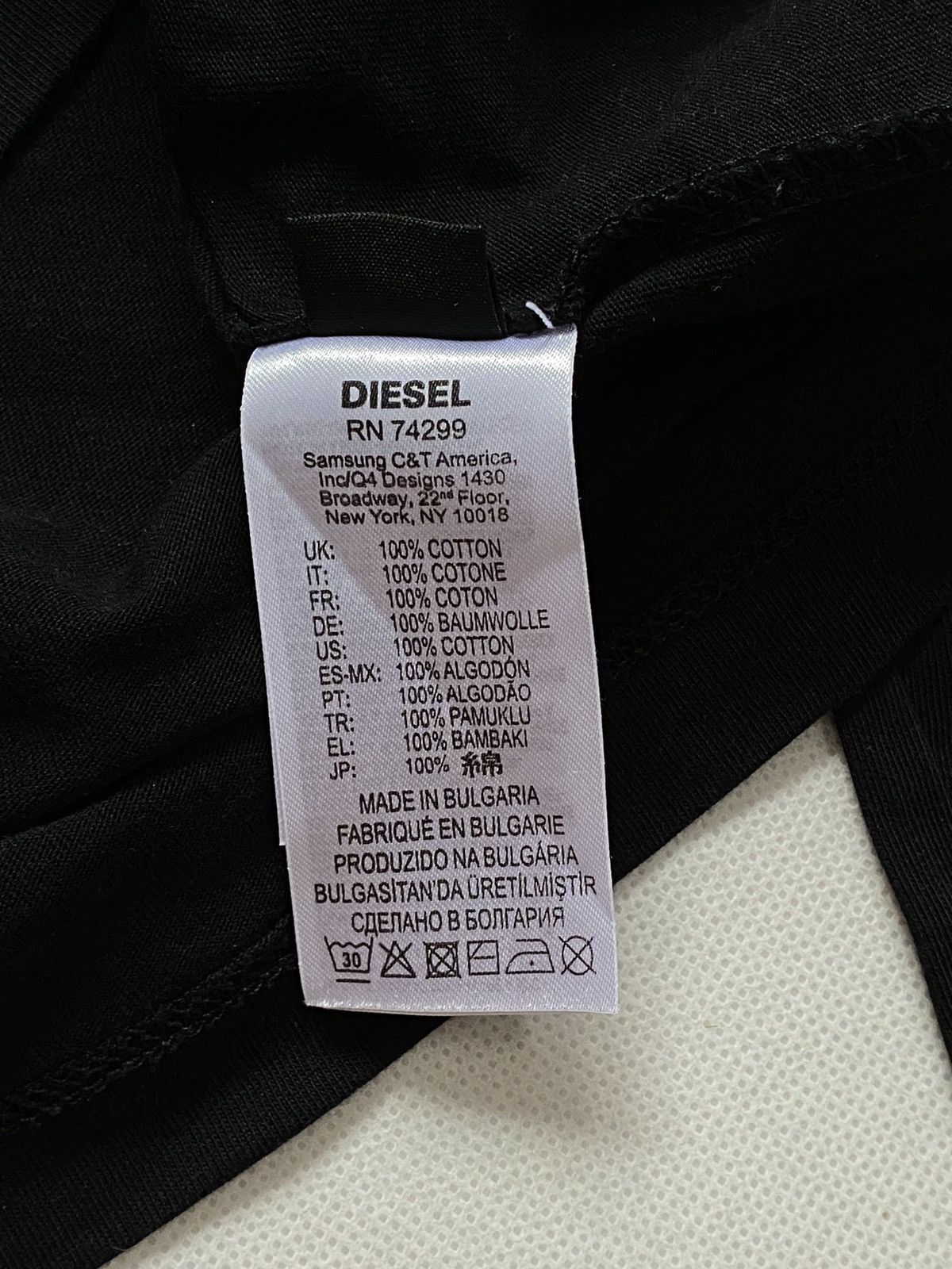 Diesel Diesel Black Long-Sleeve Big Logo Size XS / US 0-2 / IT 36-38 - 6 Thumbnail