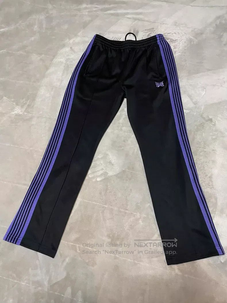 Needles Needles size S Black and Purple Butterfly Pants Size US 34 / EU 50 - 1 Thumbnail