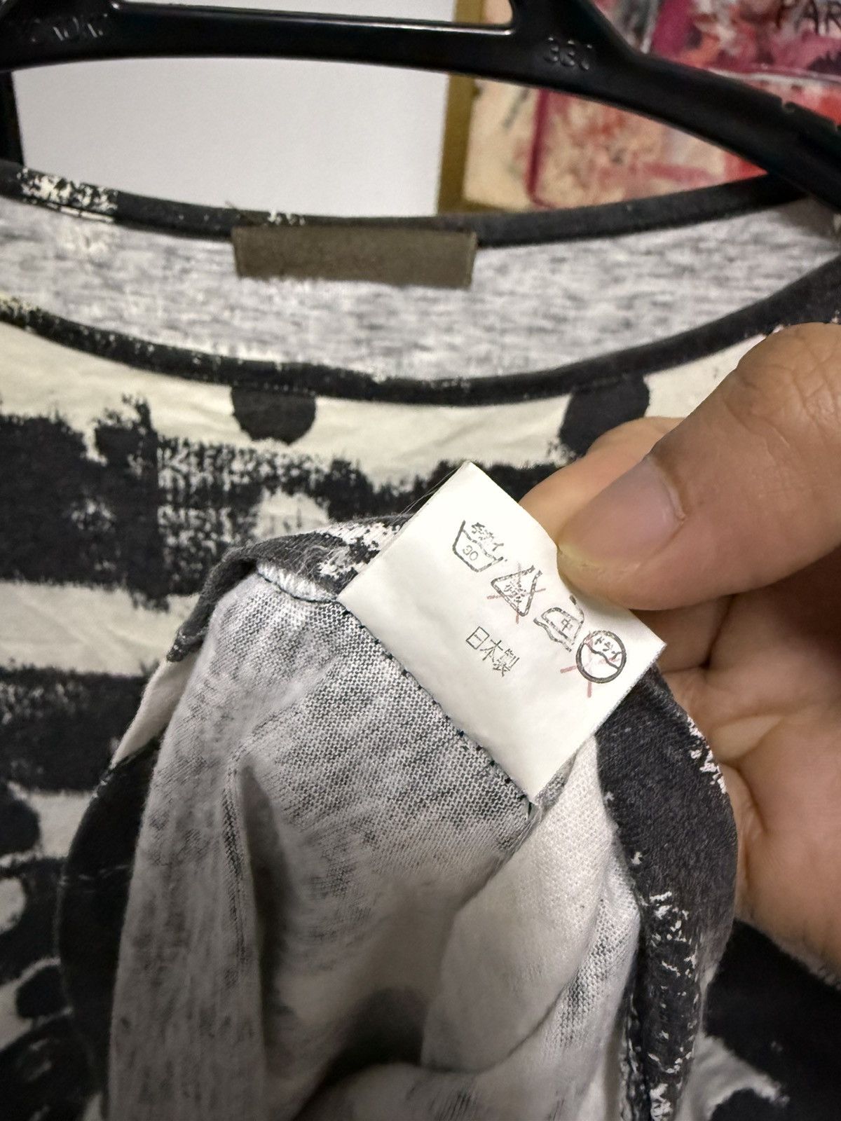 Yohji Yamamoto Y's polka dot stripes tee Size S / US 4 / IT 40 - 7 Thumbnail