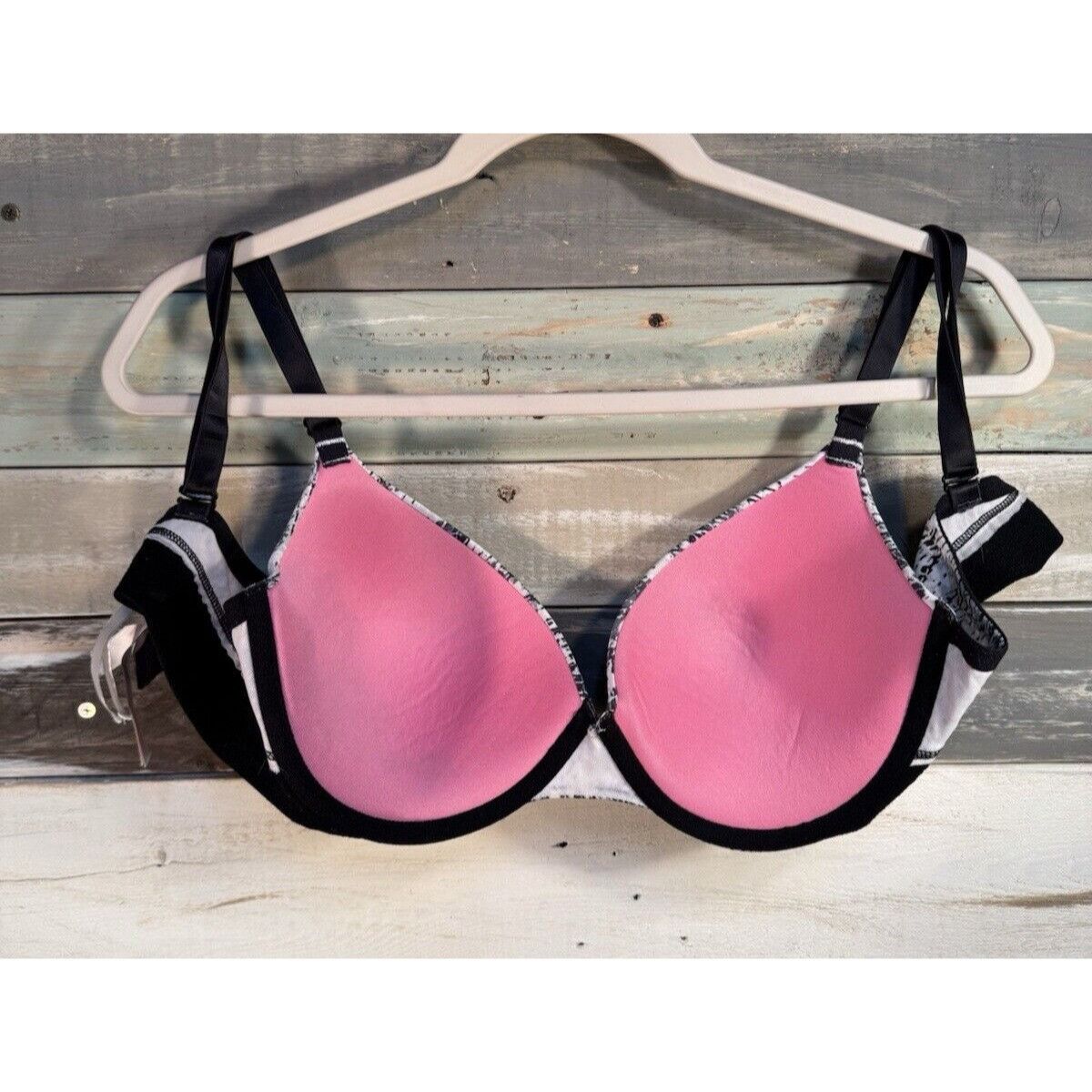Pink Victoria's Secret PINK Wear Everywhere Push-Up Bra 36D PRE-O Size ONE SIZE - 3 Thumbnail