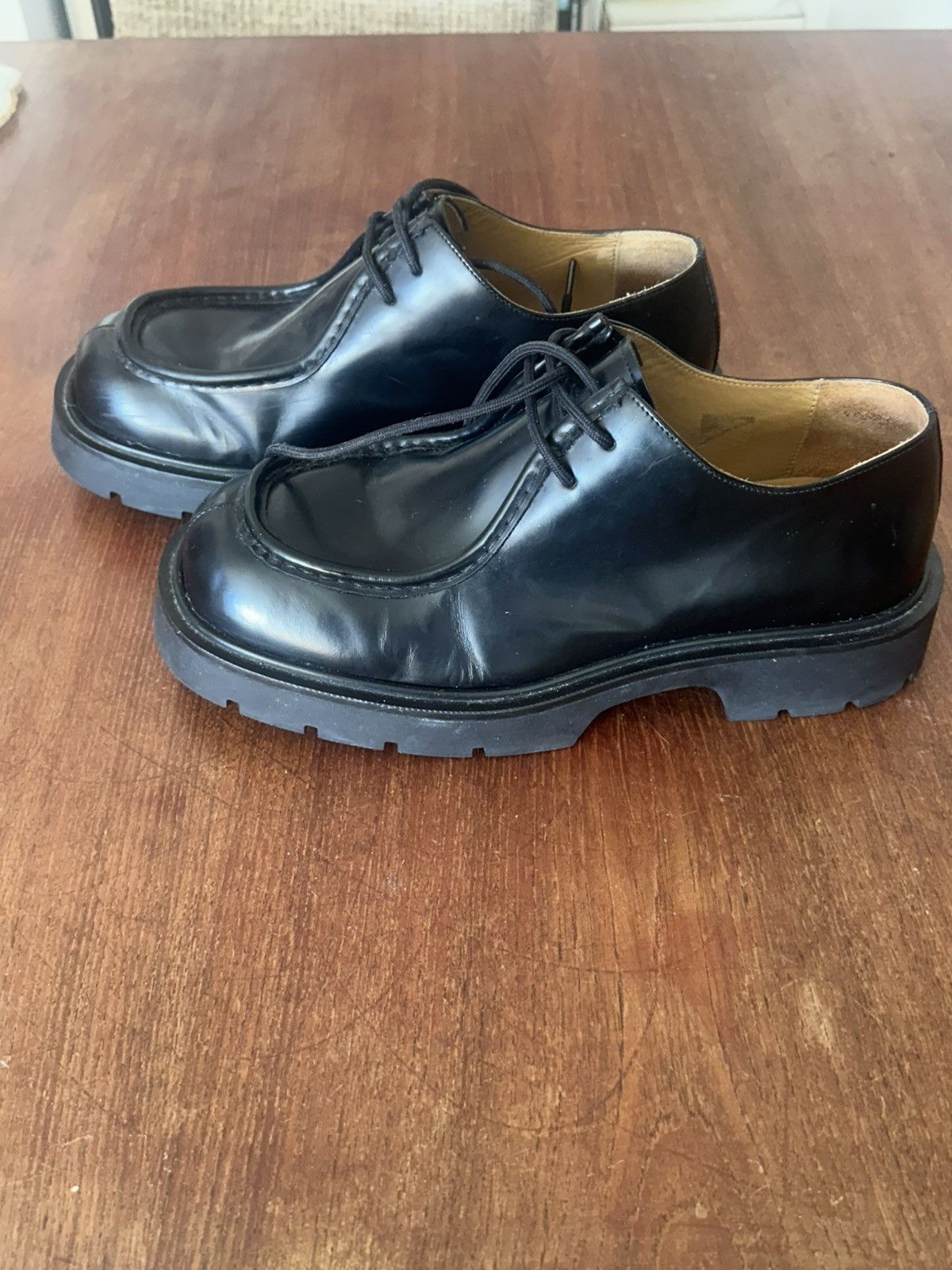 Sandro Sandro patent leather derby shoes, EU 45 Size US 12 / EU 45 - 6 Thumbnail