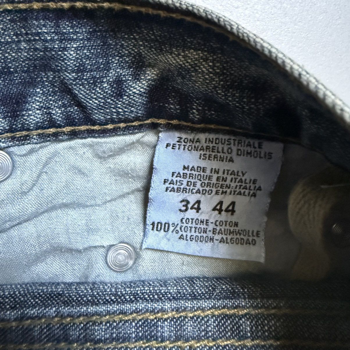 Diesel Vintage Y2K Diesel Denim Division Jeans Size US 34 / EU 50 - 10 Thumbnail