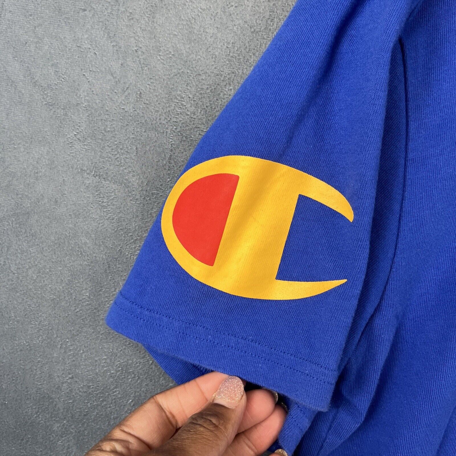 Champion Vintage Champion Shirt Large Print Spellout Men's Large Size US L / EU 52-54 / 3 - 4 Thumbnail