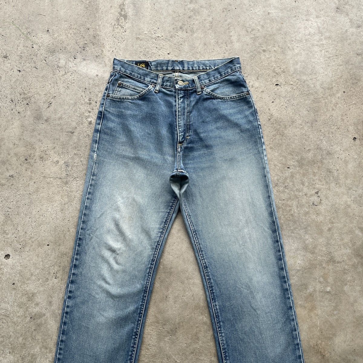 Japanese Brand × Jean W30x30.5 Vintage Lee Japan Jeans Faded Denim Pants Size US 30 / EU 46 - 3 Thumbnail