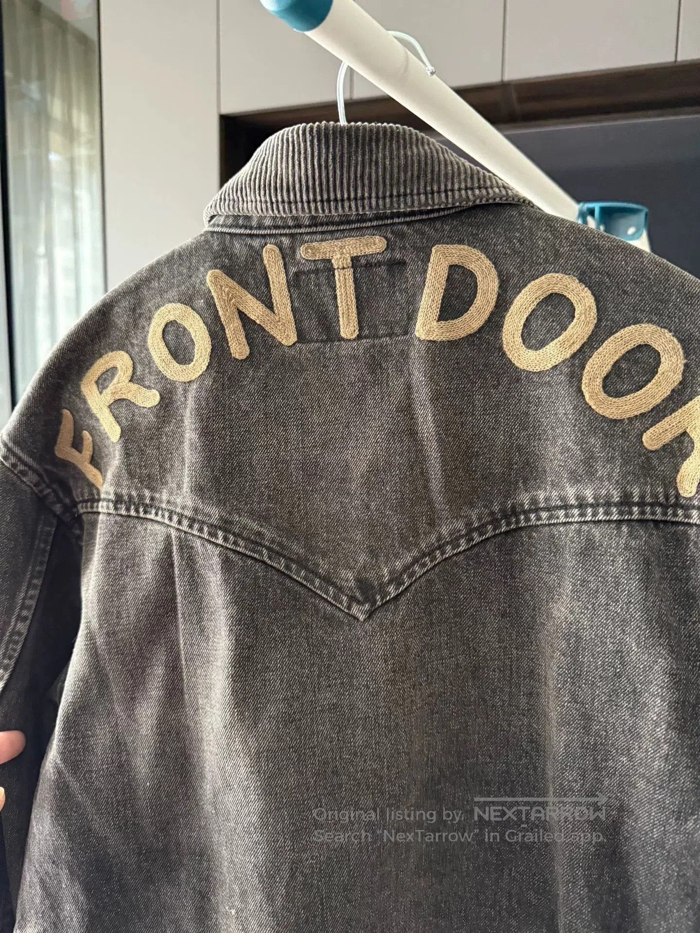 Japanese Brand Black Front Door Jacket by Zwodder. Size US M / EU 48-50 / 2 - 4 Thumbnail