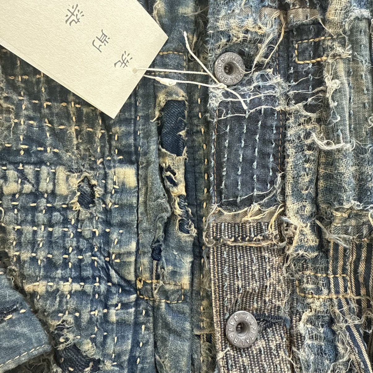 Kapital Kapital Boro Patchwork Denim Jacket Size 3 2024 Size US L / EU 52-54 / 3 - 6 Thumbnail