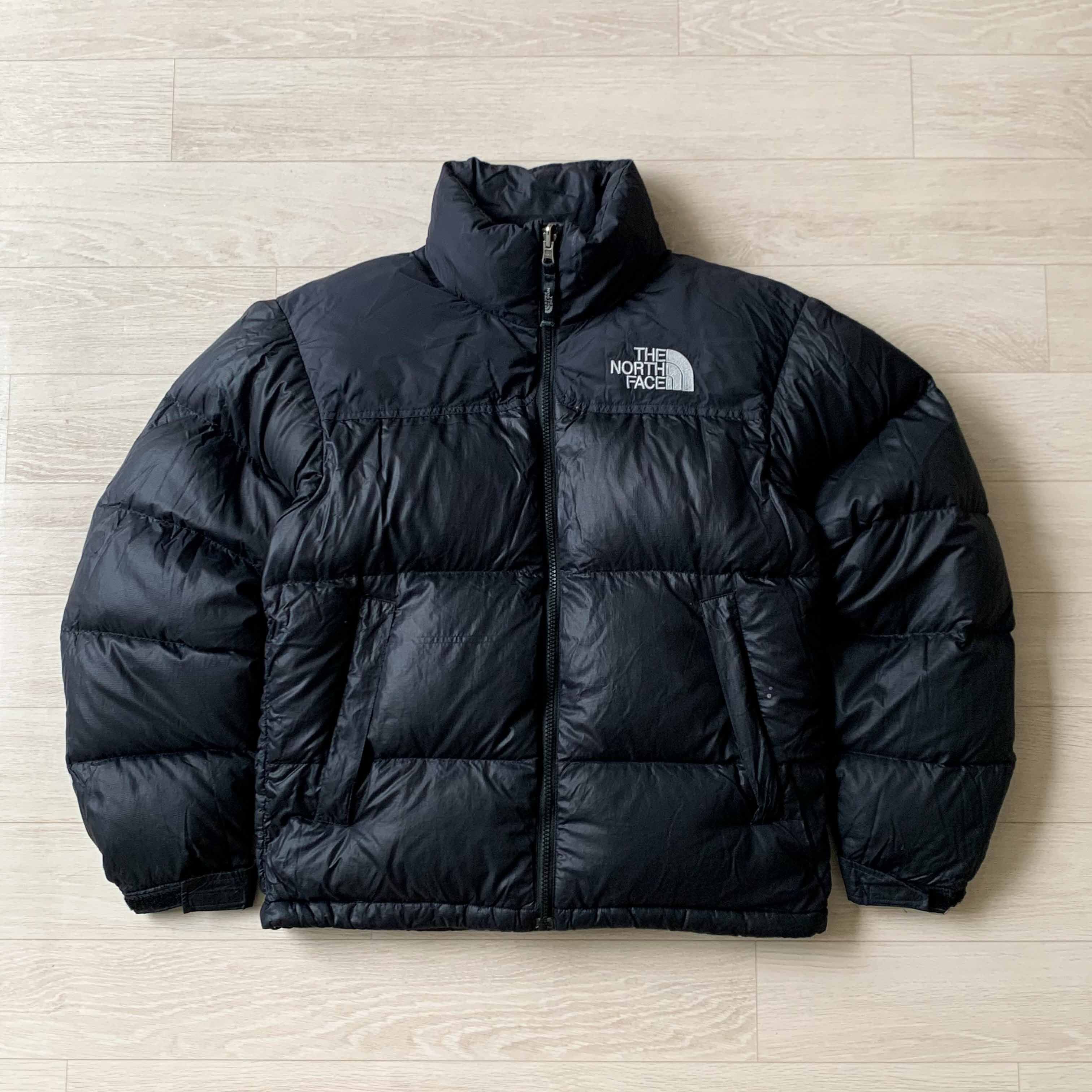 Image of The North Face Nuptse 700 Puffer Jacket in Black, Men's (Size XS)