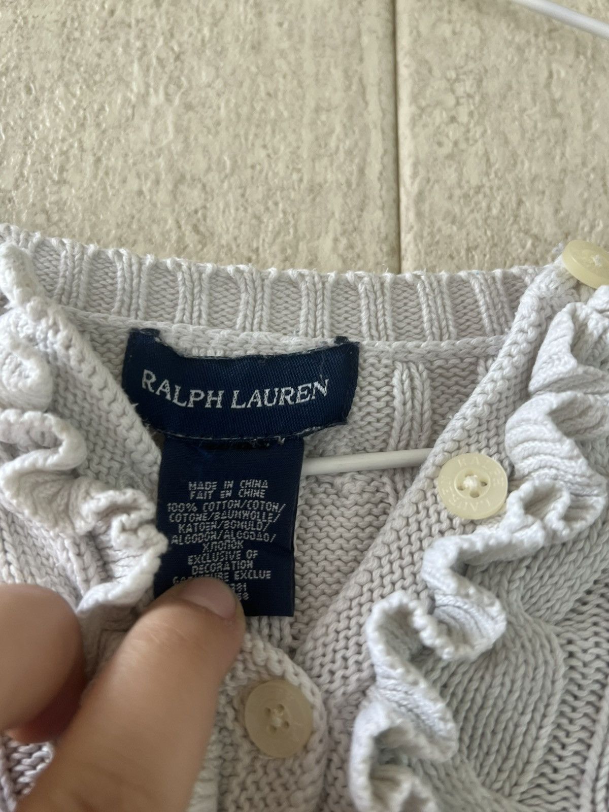 Ralph Lauren Vintage 90s Polo Ralph Lauren Sweater Cable Knit Jumper Size US S / EU 44-46 / 1 - 4 Thumbnail