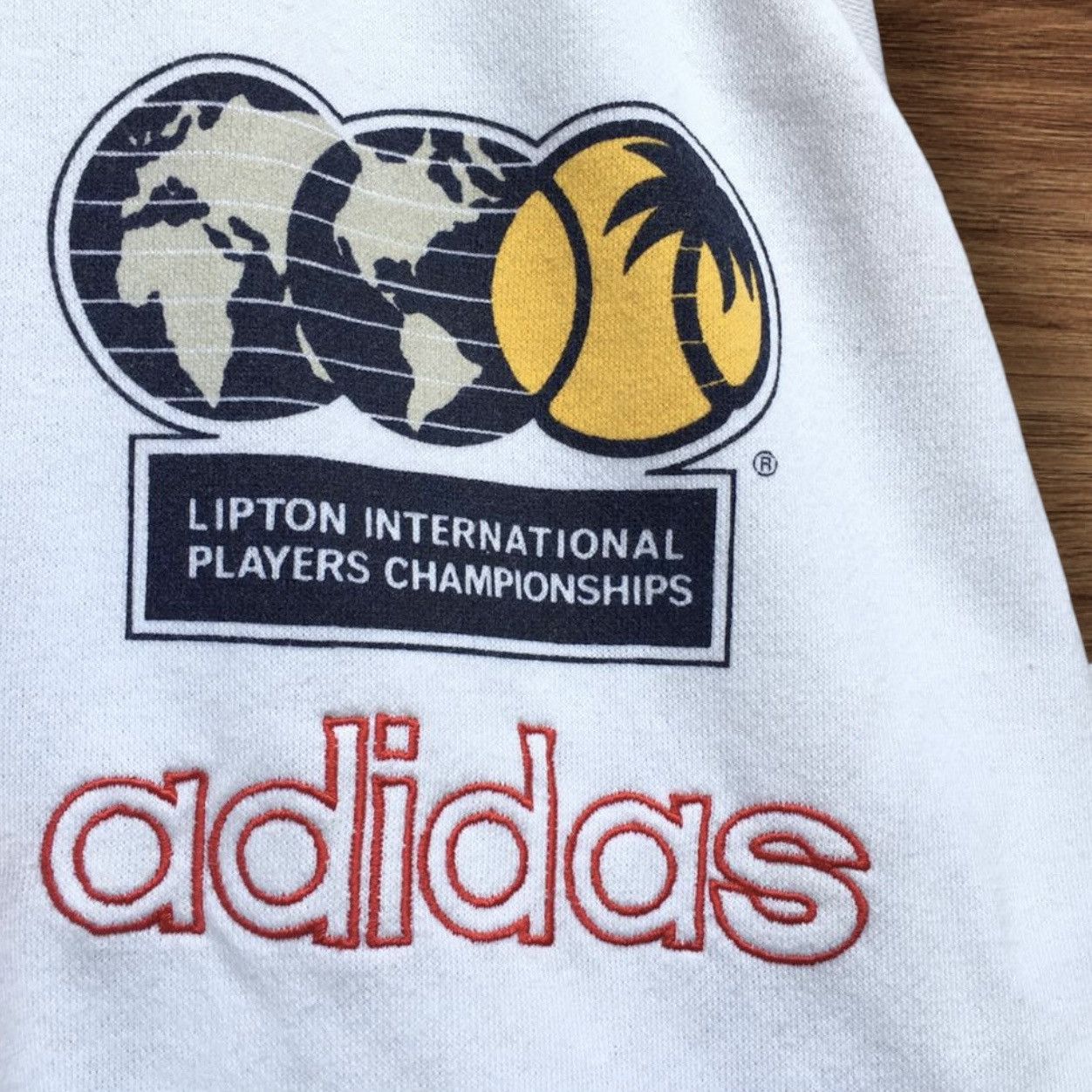 Adidas × Vintage Vintage Adidas ATP Lipton Players Championship Sweatshirt Size US M / EU 48-50 / 2 - 5 Thumbnail
