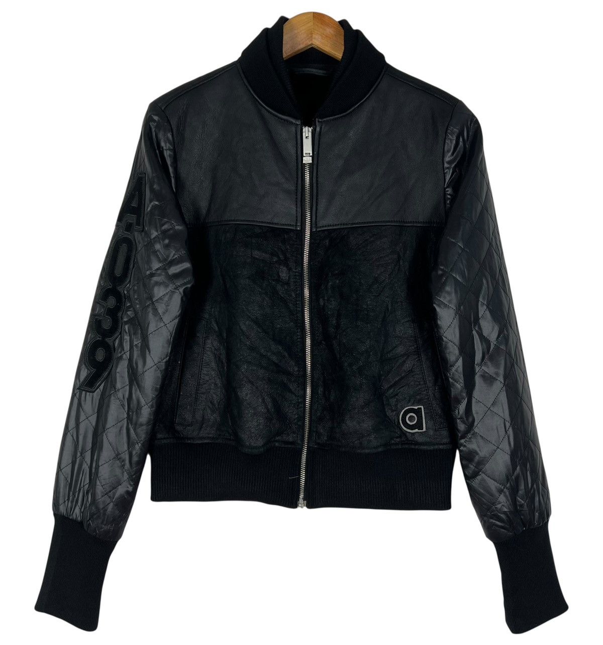 Adidas Very Rare Adidas SAMPLE Sheepskin Leather Jacket Size US S / EU 44-46 / 1 - 1 Thumbnail