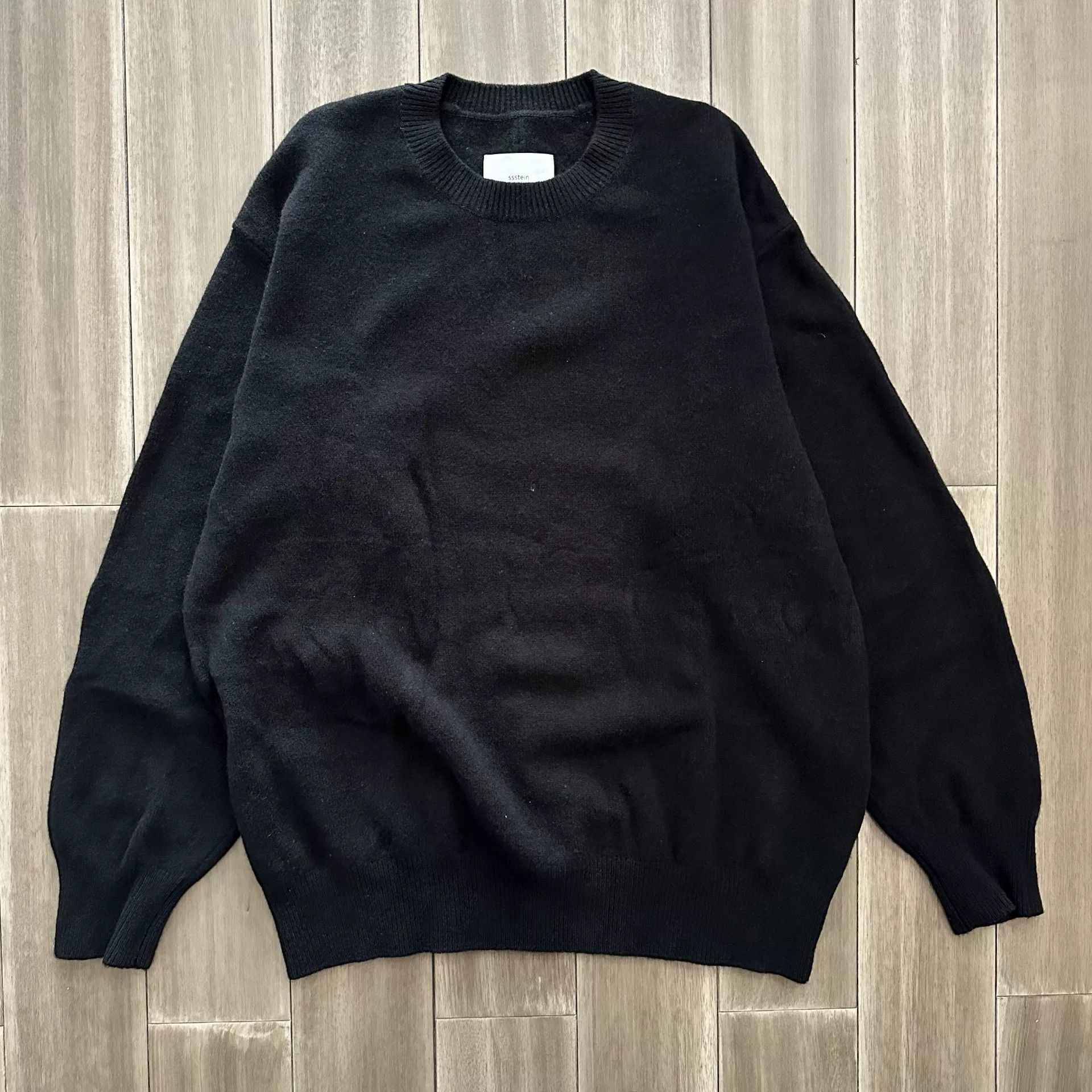 Stein Black Extra Fine Wool Knit Sweater Size US M / EU 48-50 / 2 - 1 Thumbnail