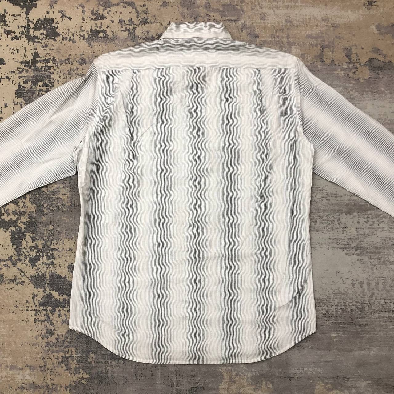 Lanvin T483 LANVIN STRIPPED SHIRTS Size US M / EU 48-50 / 2 - 2 Thumbnail