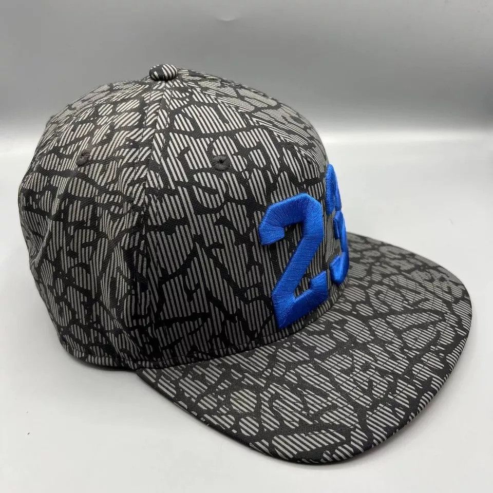 Jordan Brand Air Jordan 23 Hat Men Cement Elephant Snap Back Photo Reel Size ONE SIZE - 3 Thumbnail