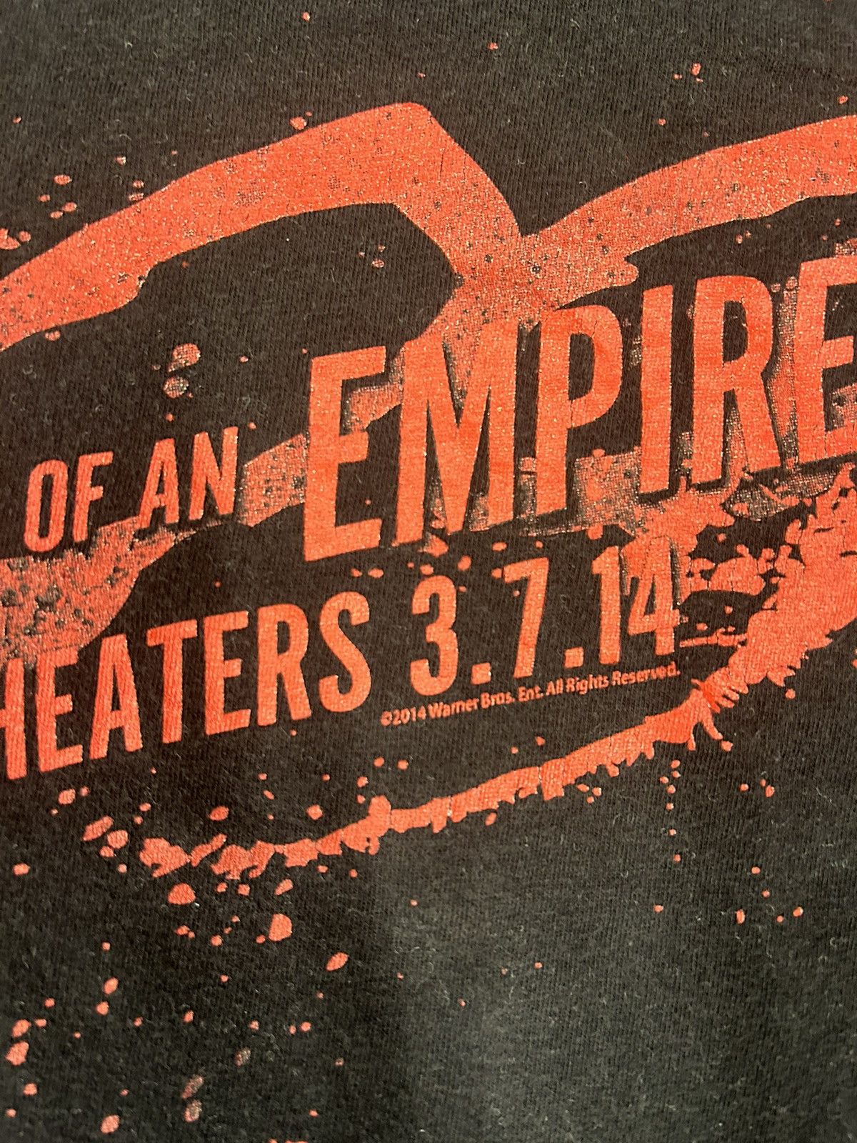 Vintage CRazy Vintage Y2K Rise of an Empire Movie Promo Black Shirt Size US L / EU 52-54 / 3 - 3 Thumbnail