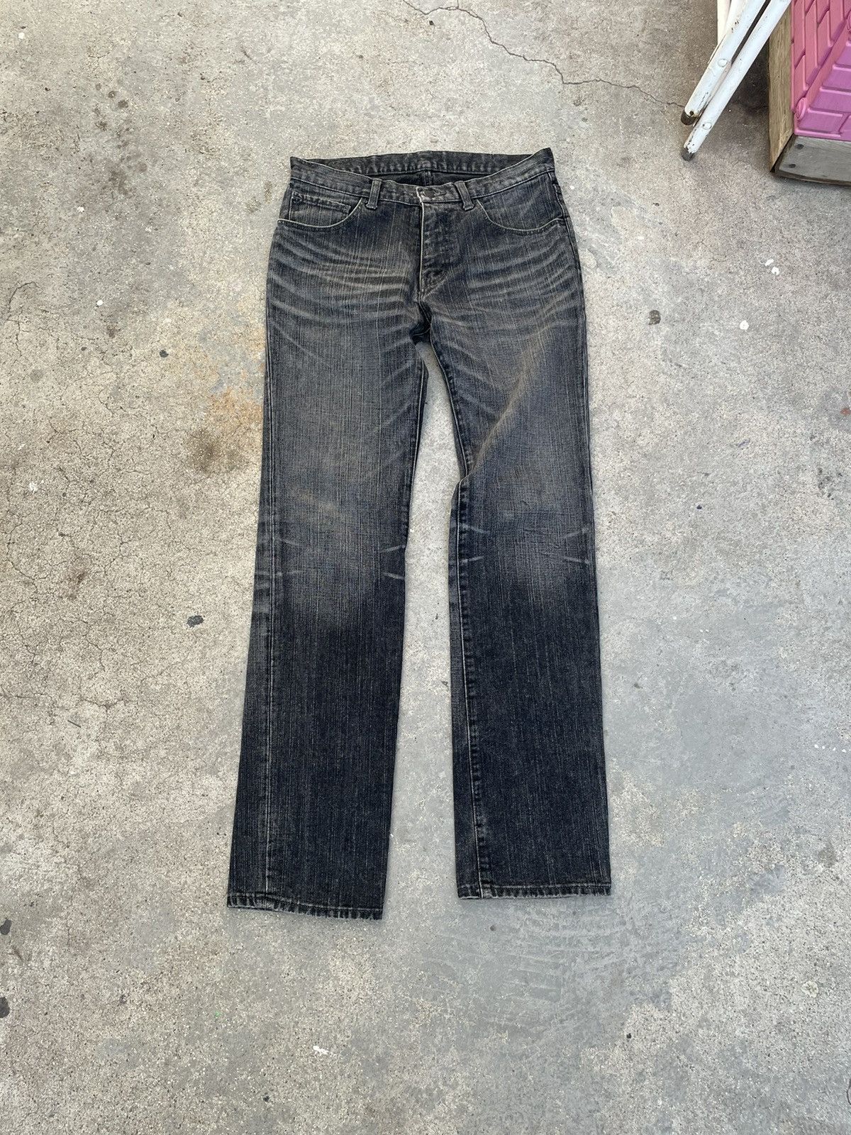 Number (N)ine SS07 Mudwash Pain Denim – BLINDATE INC
