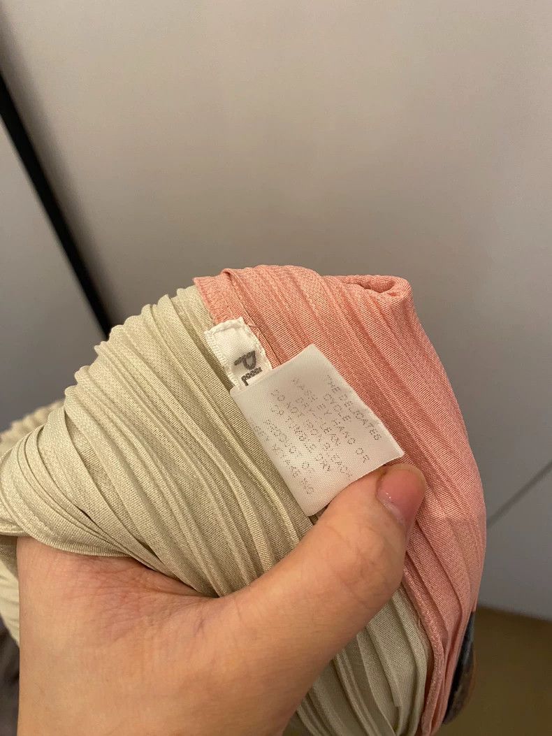 Issey Miyake Issey Miyake size:3 Summer ice cream pleated vest Size XS / US 0-2 / IT 36-38 - 4 Thumbnail