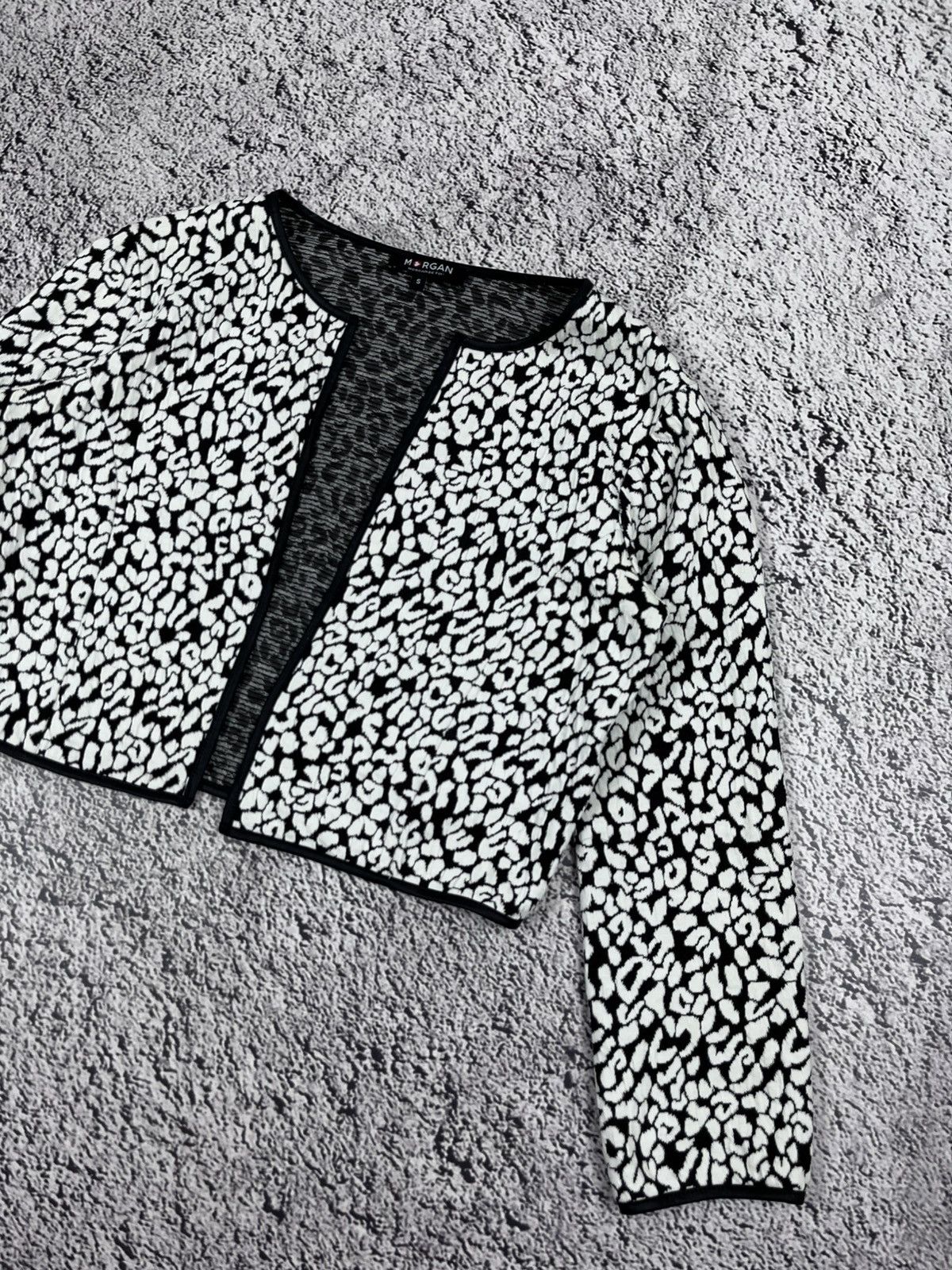 Morgan De Toi Vintage Morgan De Toi Animal Pattern Dot cardigan luxury Size S / US 4 / IT 40 - 3 Thumbnail