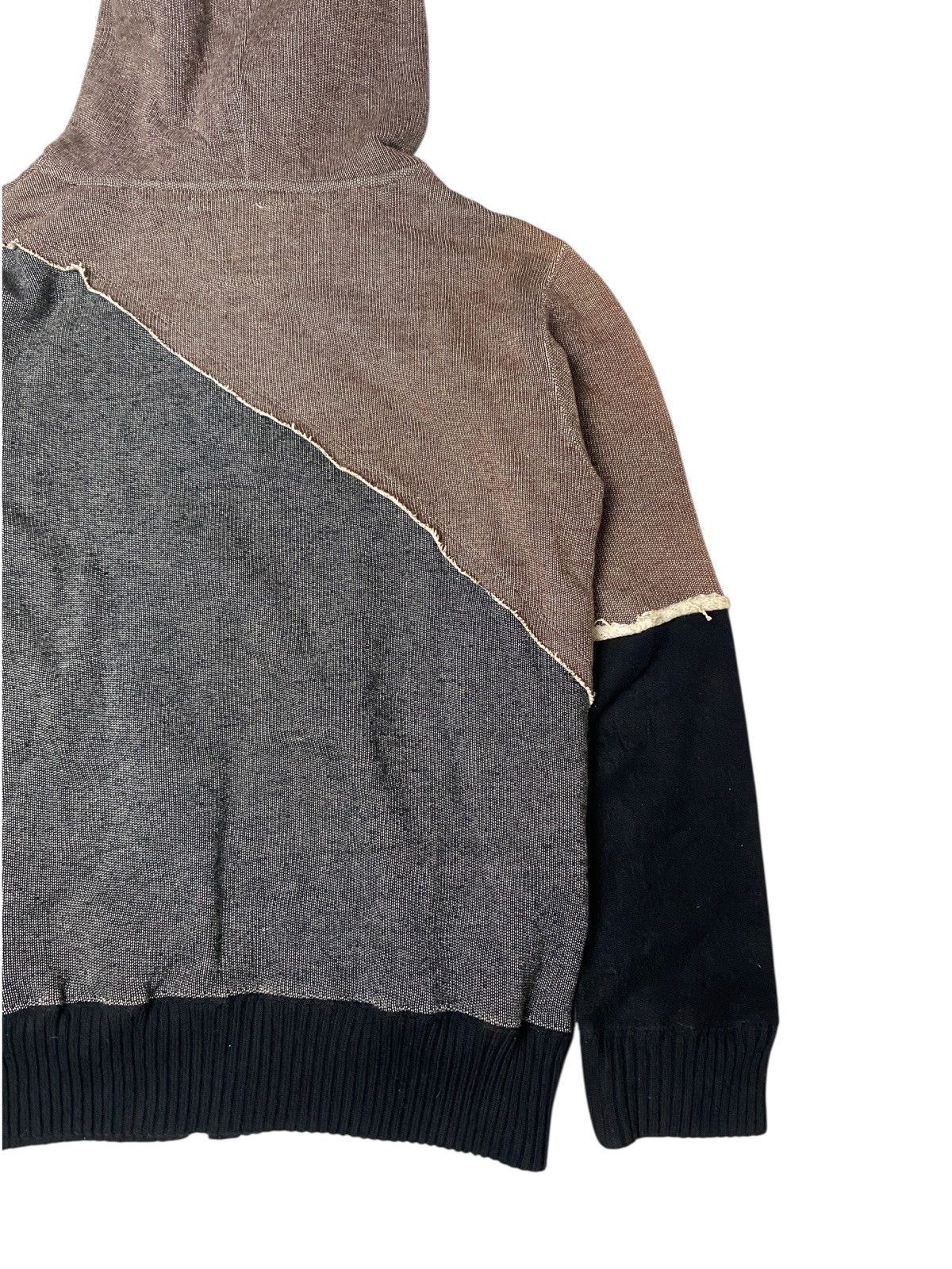 Le Grande Bleu (L.G.B.) 2000's Kittle 3 Tone Fur Hoodie Size US M / EU 48-50 / 2 - 6 Thumbnail