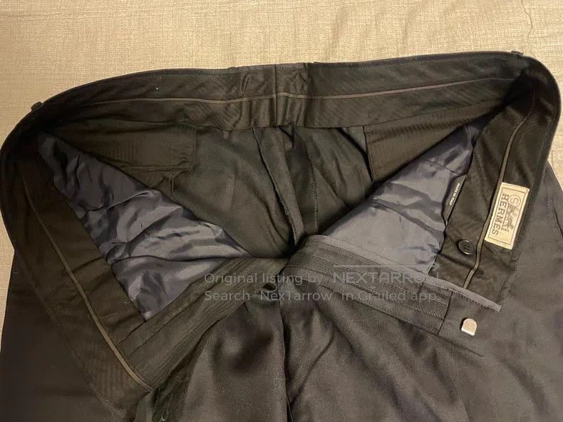 Hermes Hermes Wool casual trousers Size 48R - 4 Thumbnail