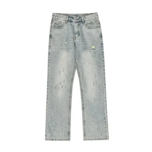 VIBE Street functional wide-leg distressed flared ripped jeans Size US 32 / EU 48 - 1 Thumbnail