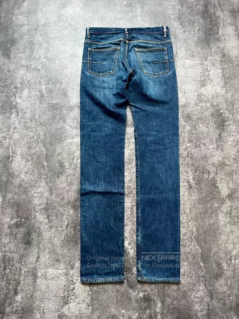 Dior Dior Dark Blue Washed Ghost Claw Distressed Denim Jeans Size US 30 / EU 46 - 7 Thumbnail