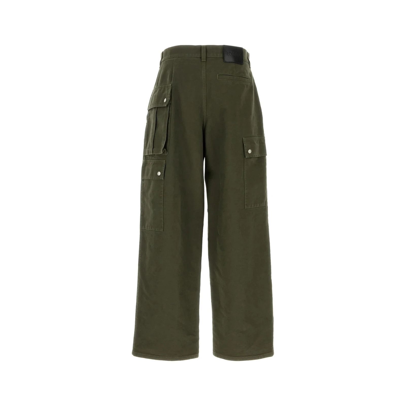 Loewe LOEWE Khaki Cotton Cargo Pants New & Authentic (Men's size:U Size US 34 / EU 50 - 2 Thumbnail