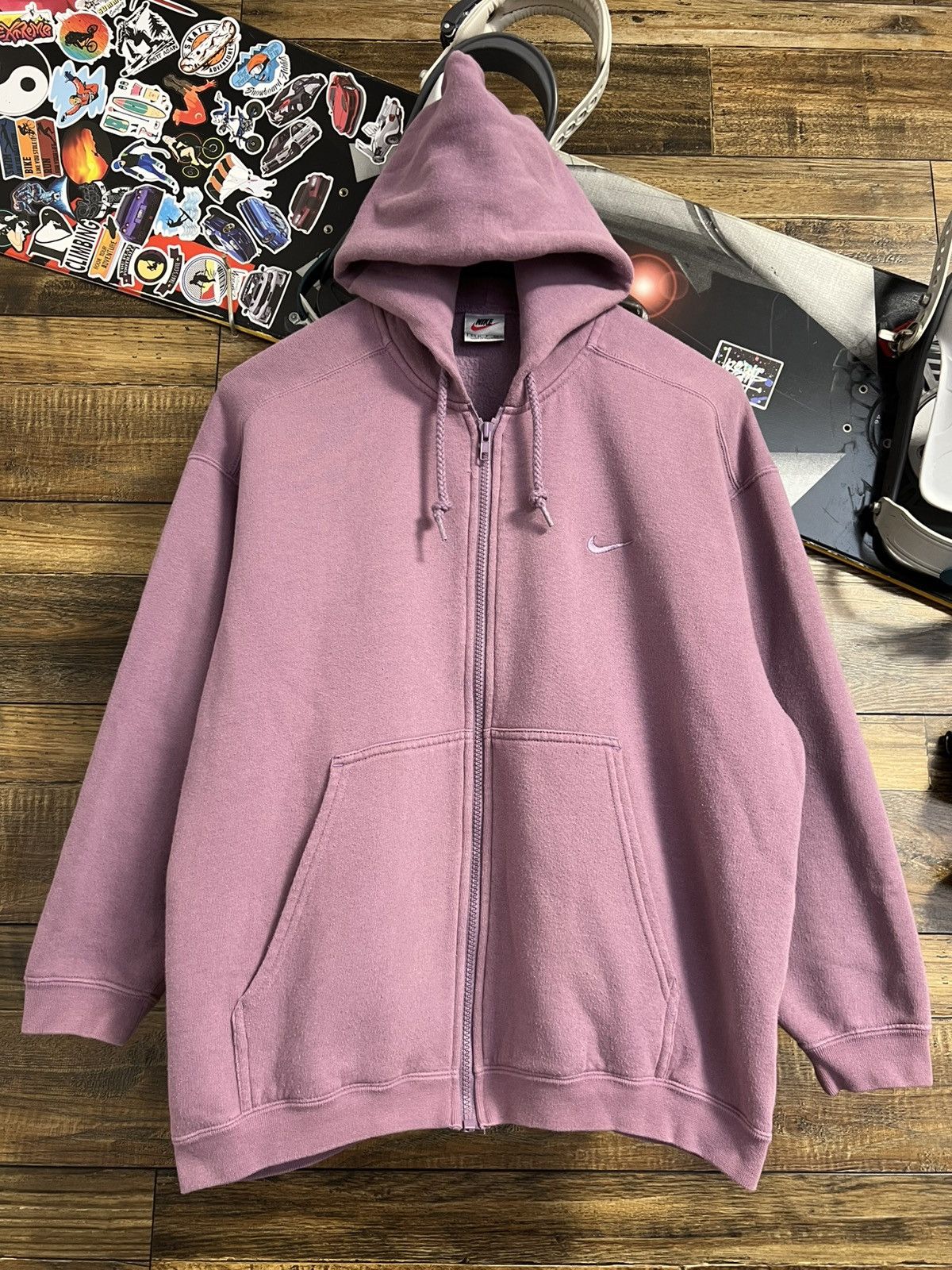 Nike NIKE Zip Hoodie Y2K Size US S / EU 44-46 / 1 - 2 Thumbnail