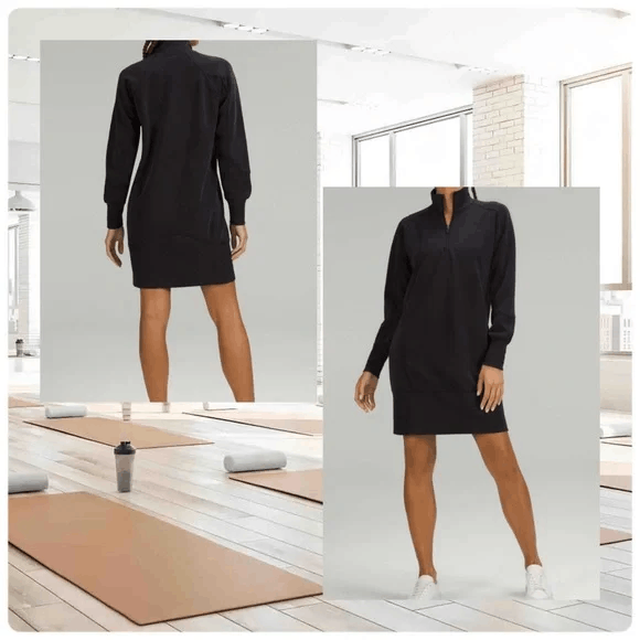 Lululemon Lululemon Softstreme Long-Sleeve Half-Zip Dress | Grailed